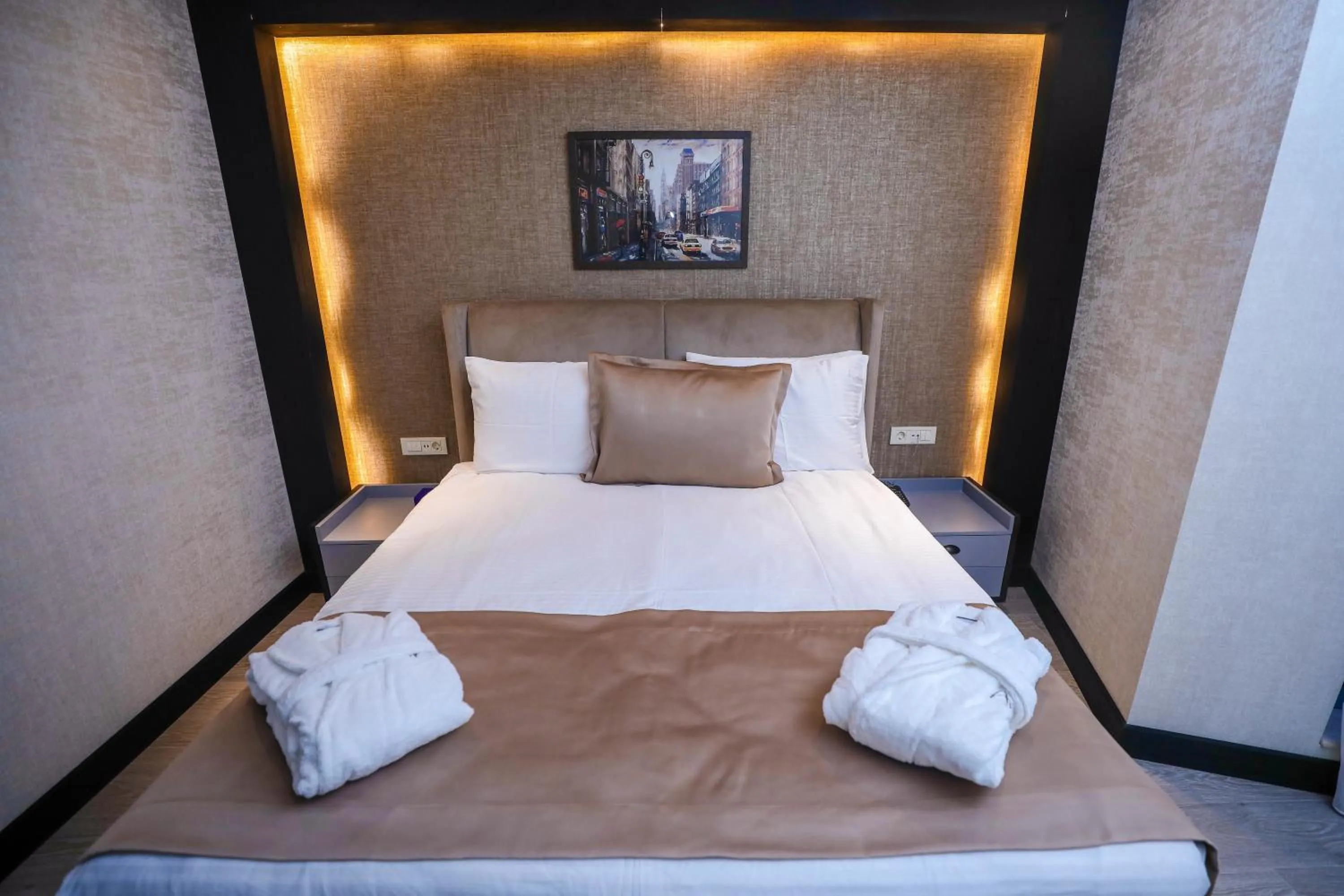 Bed in Arium Hotel Baku