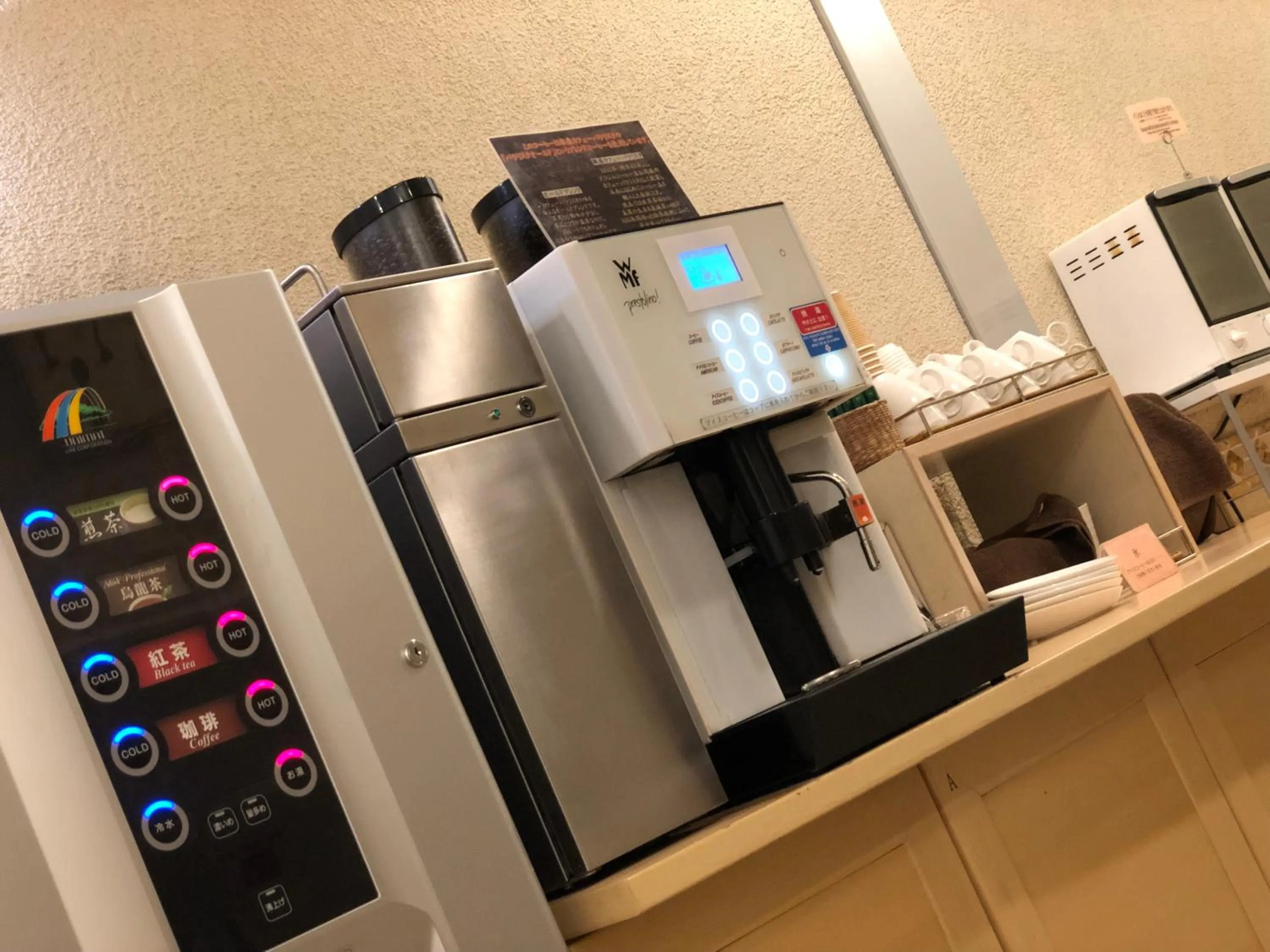 Food and drinks in Hotel Coco Grand Kitasenju