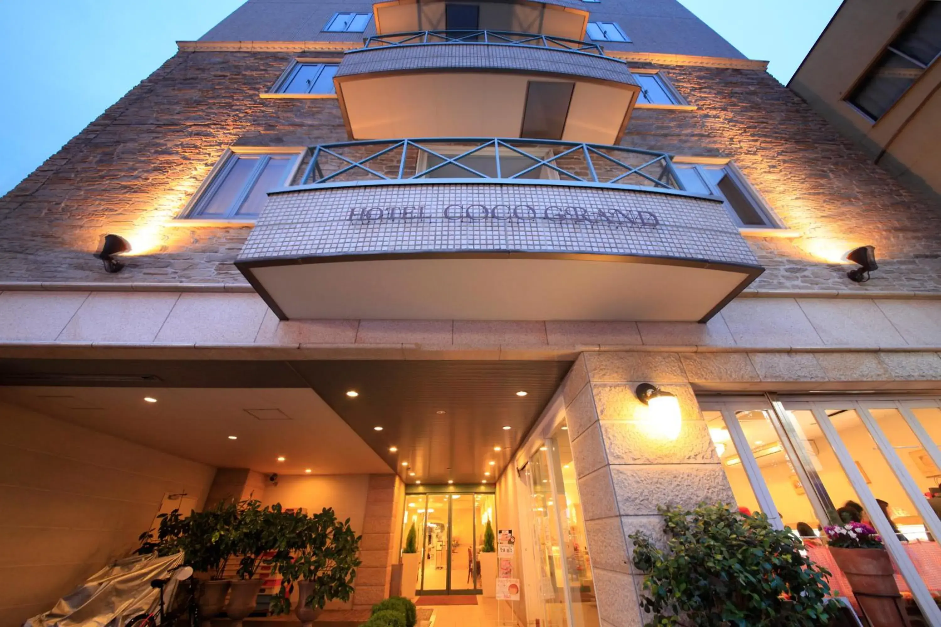 Facade/entrance in Hotel Coco Grand Kitasenju Facade/entrance in Hotel Coco Grand Kitasenju