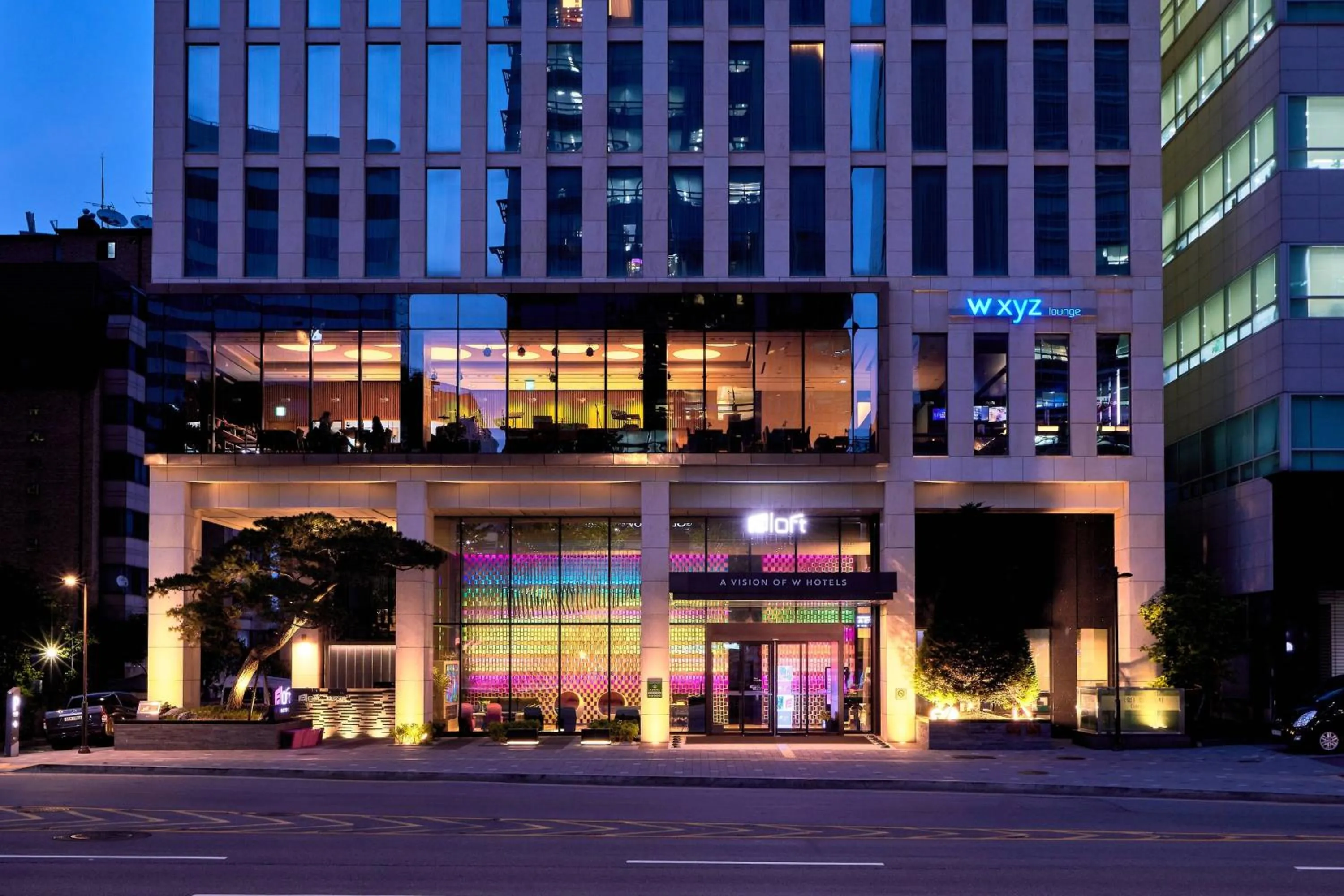 Property building in Aloft Seoul Gangnam