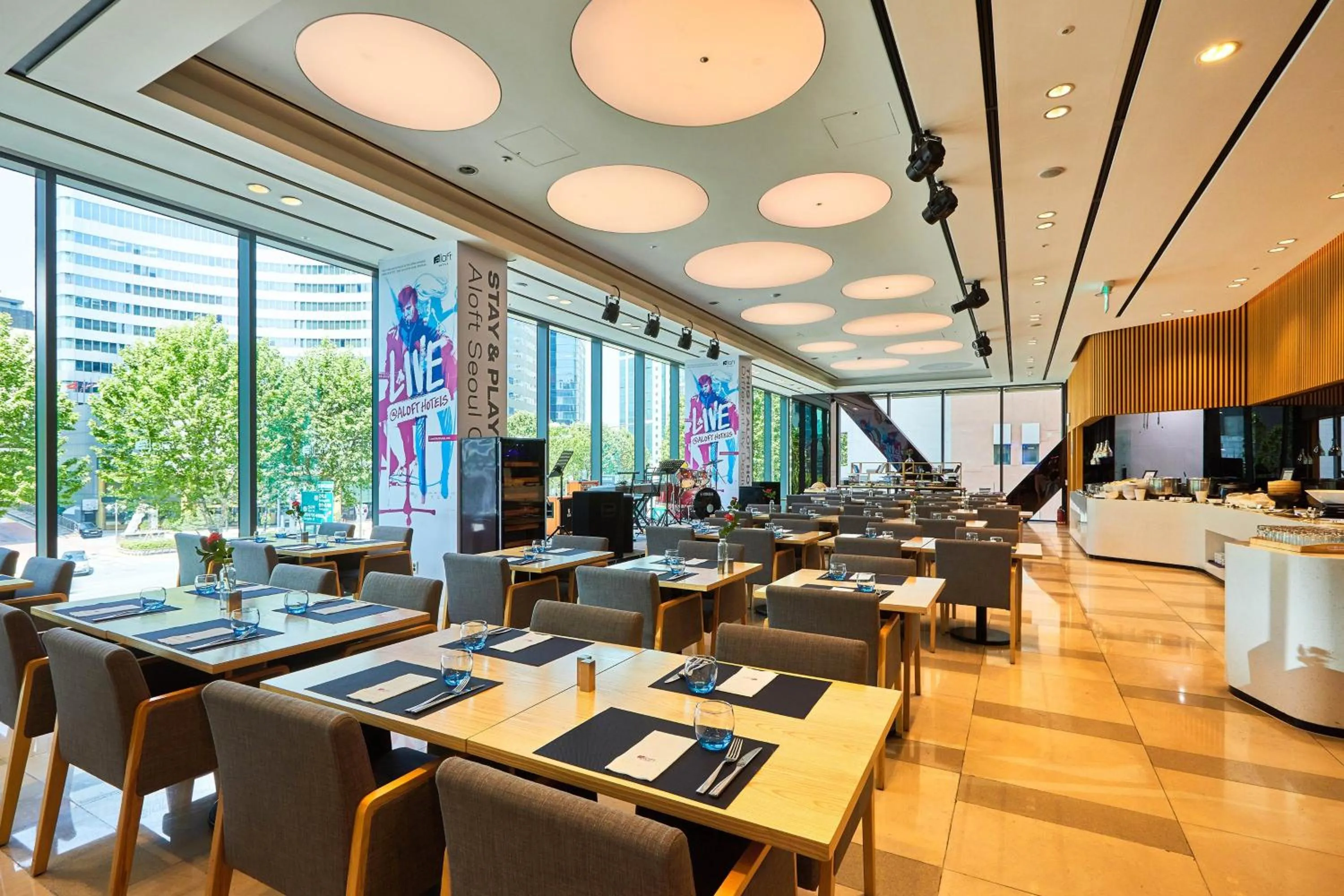 Restaurant/places to eat in Aloft Seoul Gangnam