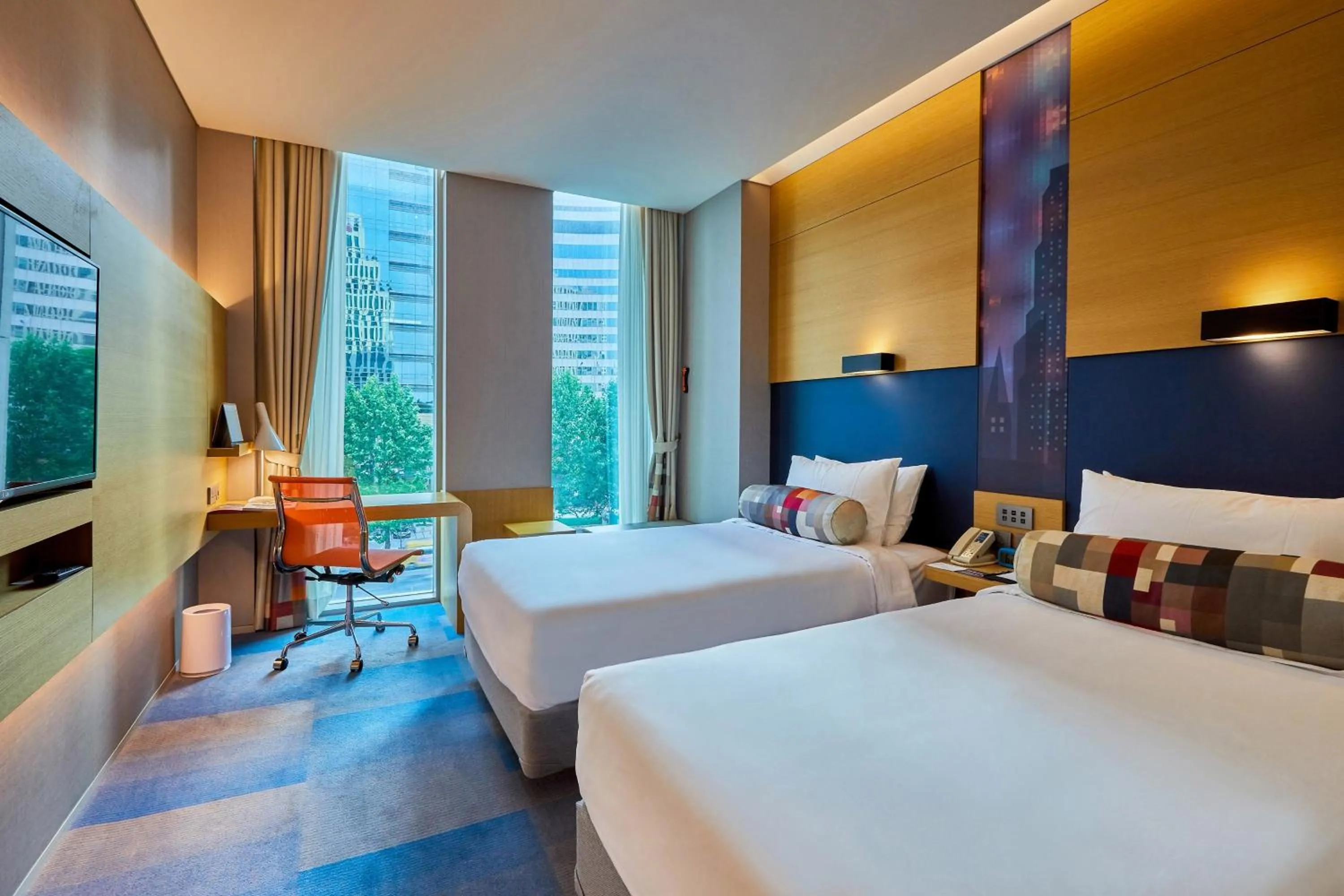 Photo of the whole room, Bed in Aloft Seoul Gangnam