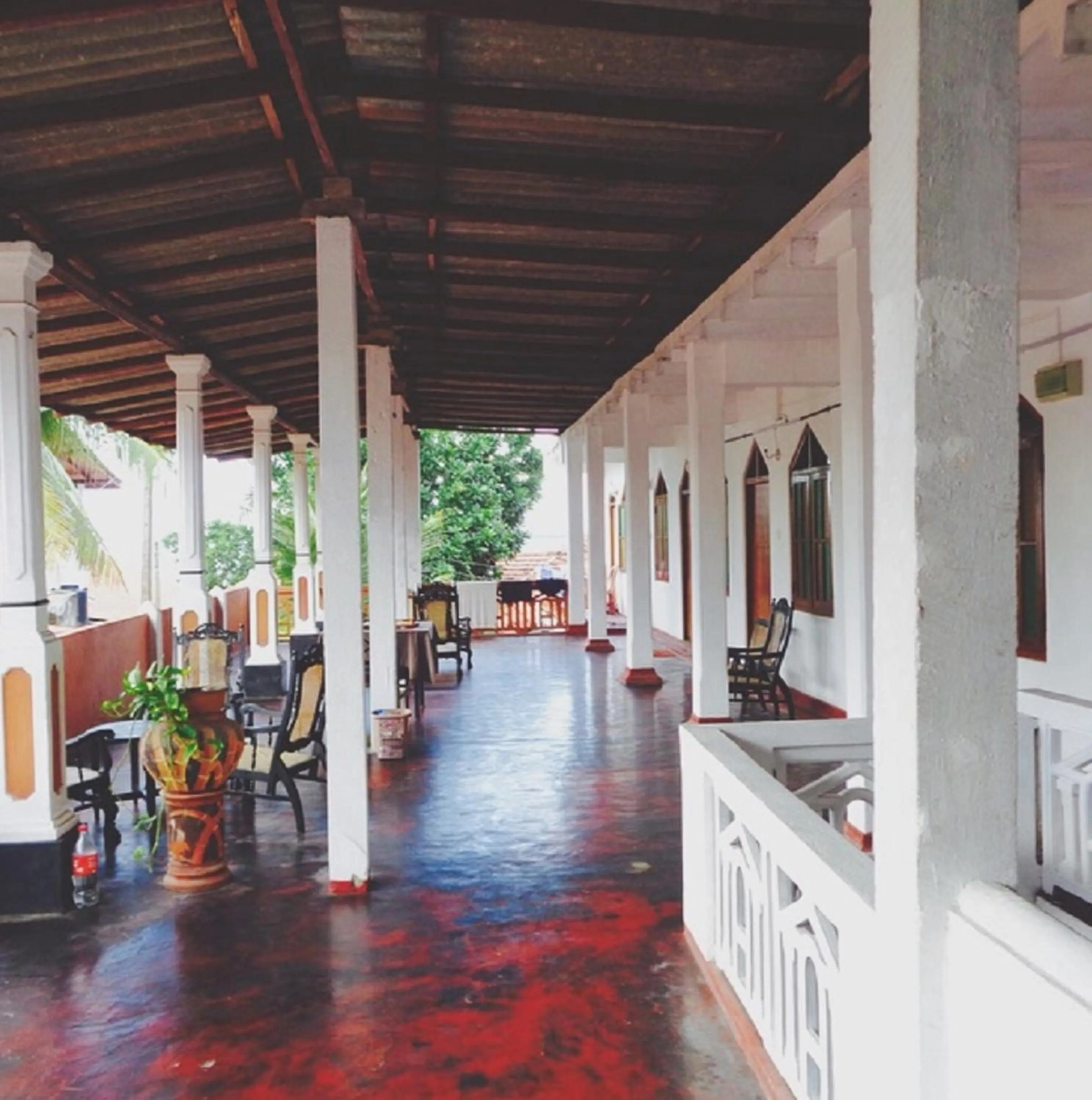 Balcony/Terrace in Casalanka Hotel