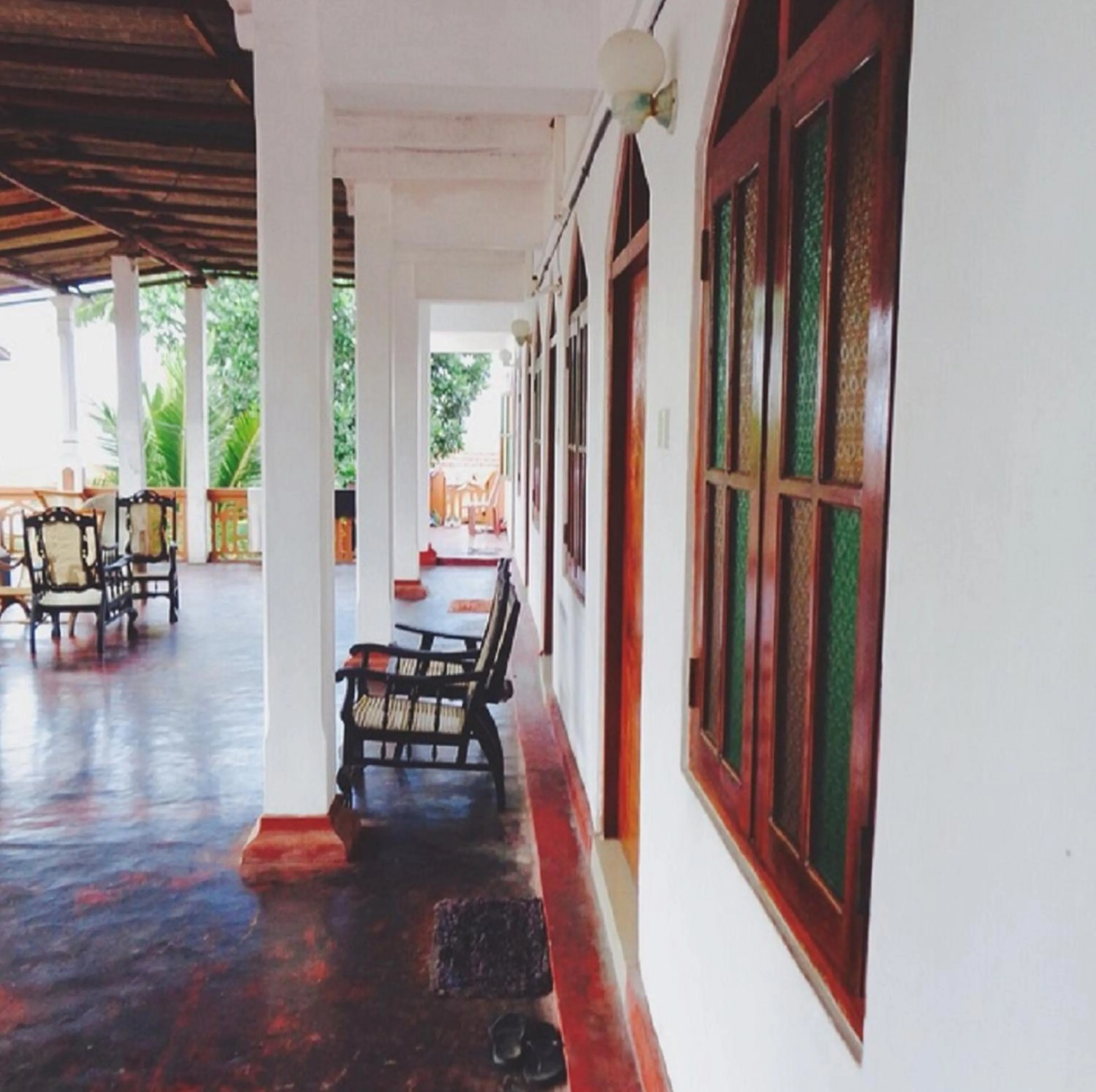 Balcony/Terrace in Casalanka Hotel