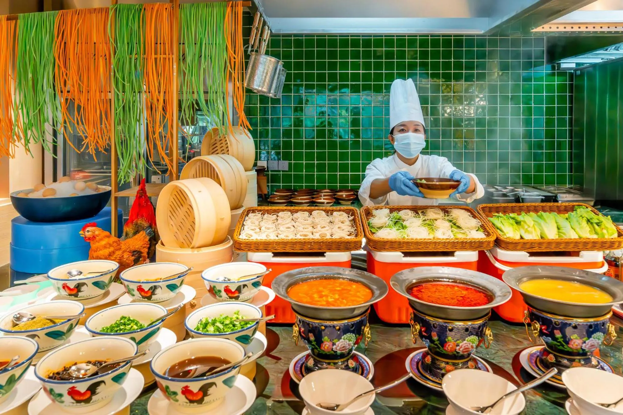 Breakfast in Holiday Inn Chongqing Data Valley by IHG