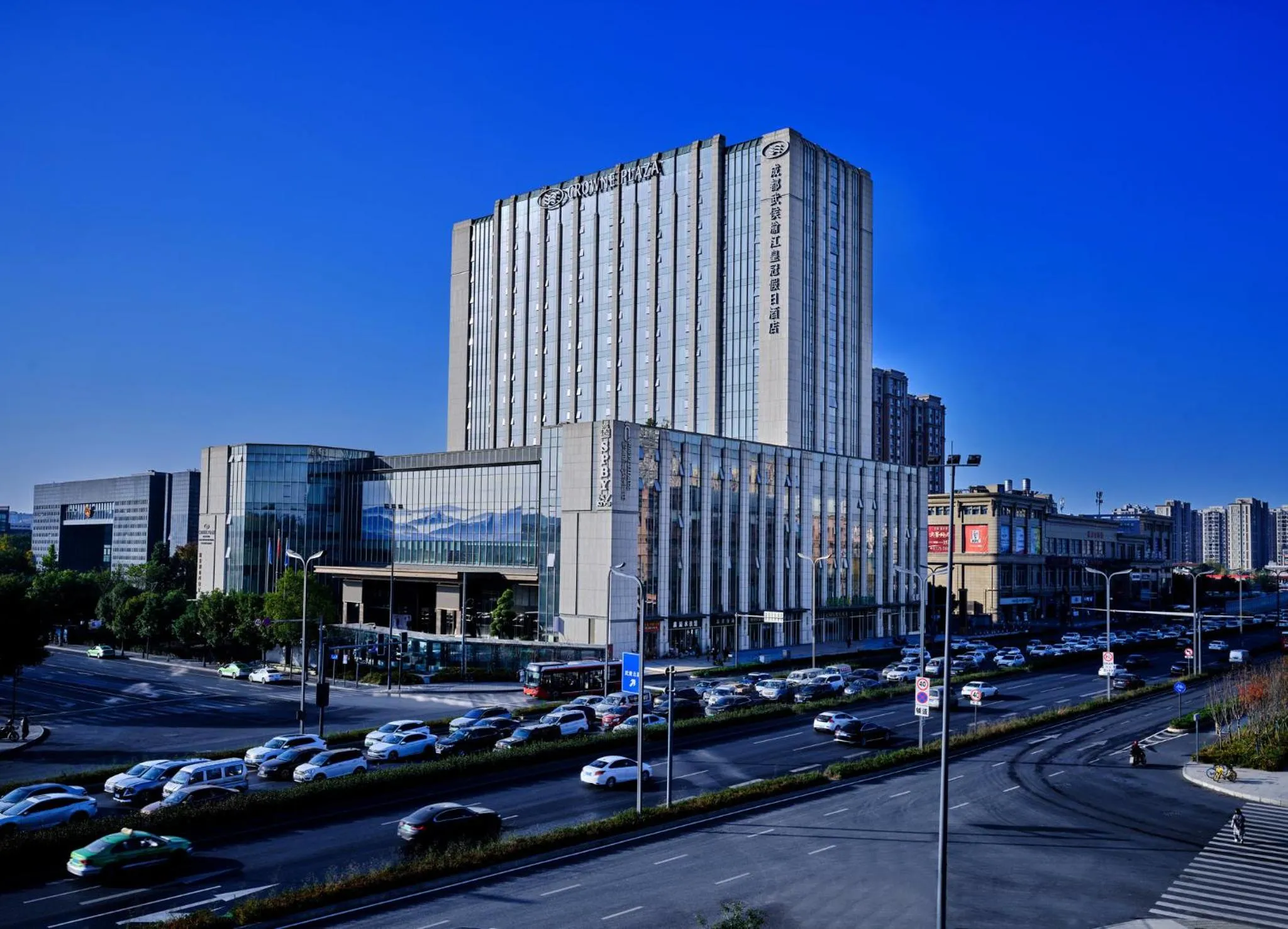Property building in Crowne Plaza Chengdu Wuhou by IHG