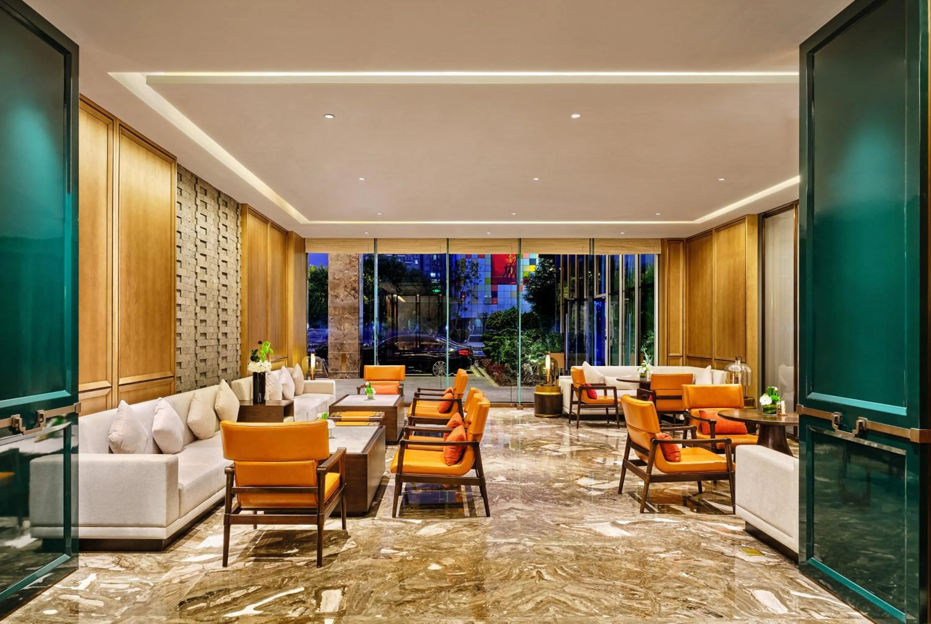 Property building in Crowne Plaza Chengdu Wuhou by IHG
