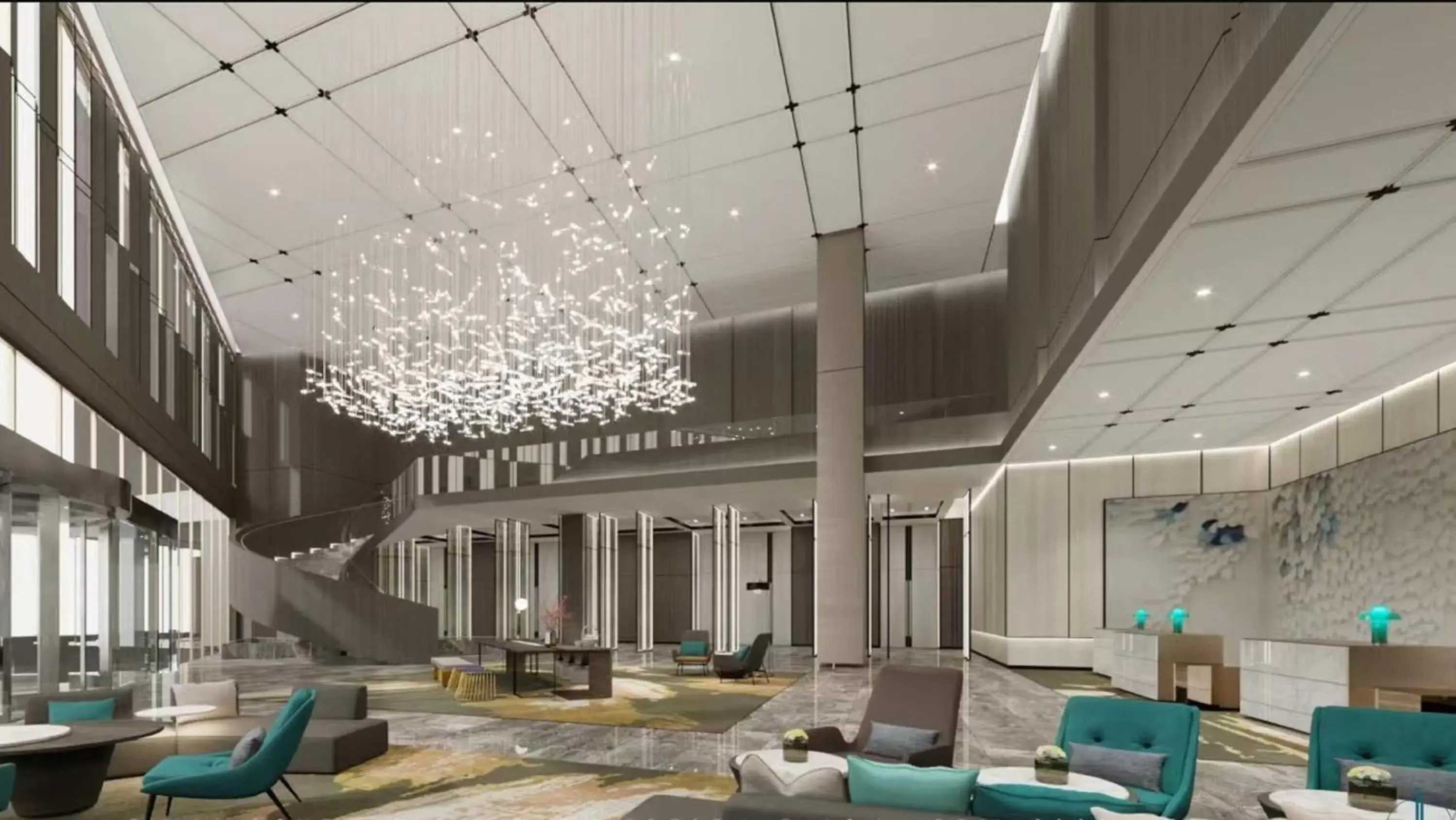 Property building in Holiday Inn Taiyuan Sunshine by IHG Property building in Holiday Inn Taiyuan Sunshine by IHG