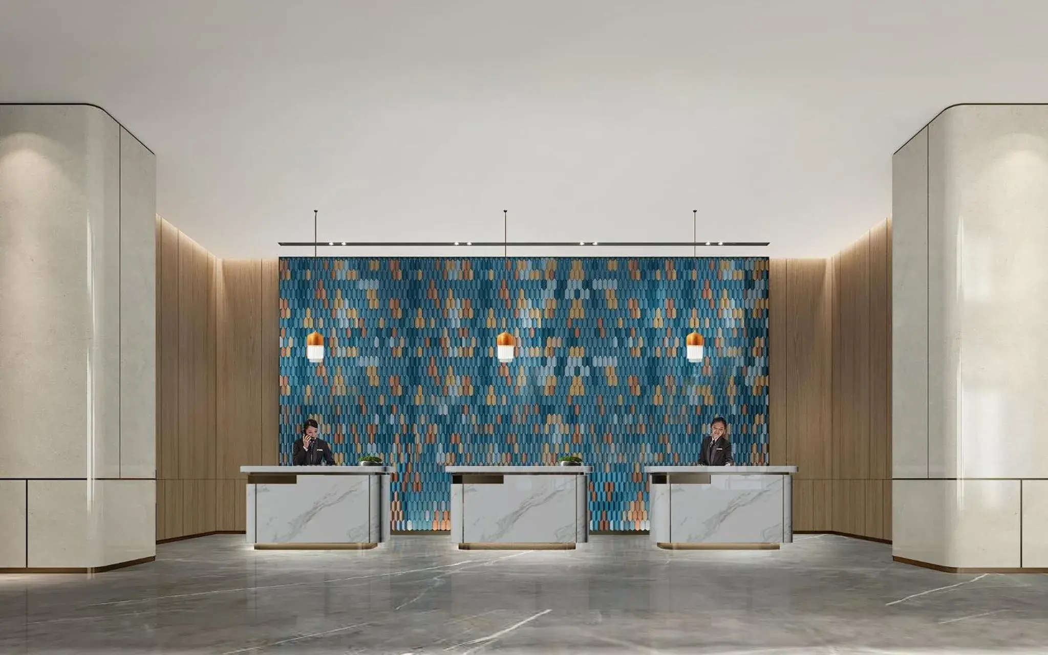 Property building in Holiday Inn Express Bazhong Center by IHG Property building in Holiday Inn Express Bazhong Center by IHG