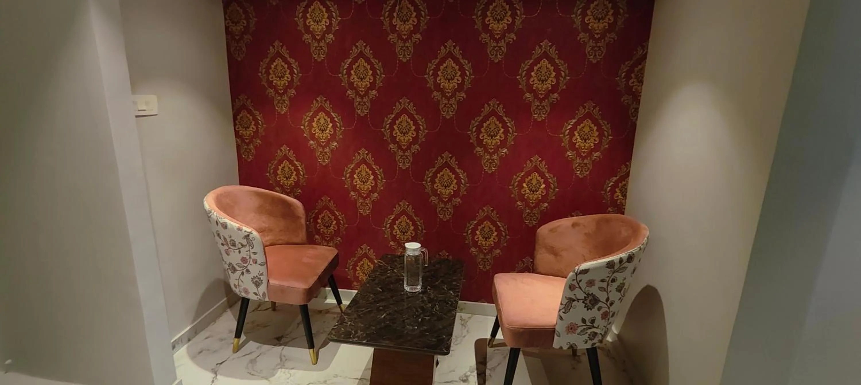 Seating area in Grand Dyad Hotel - Near Kokilaben Hospital Andheri West