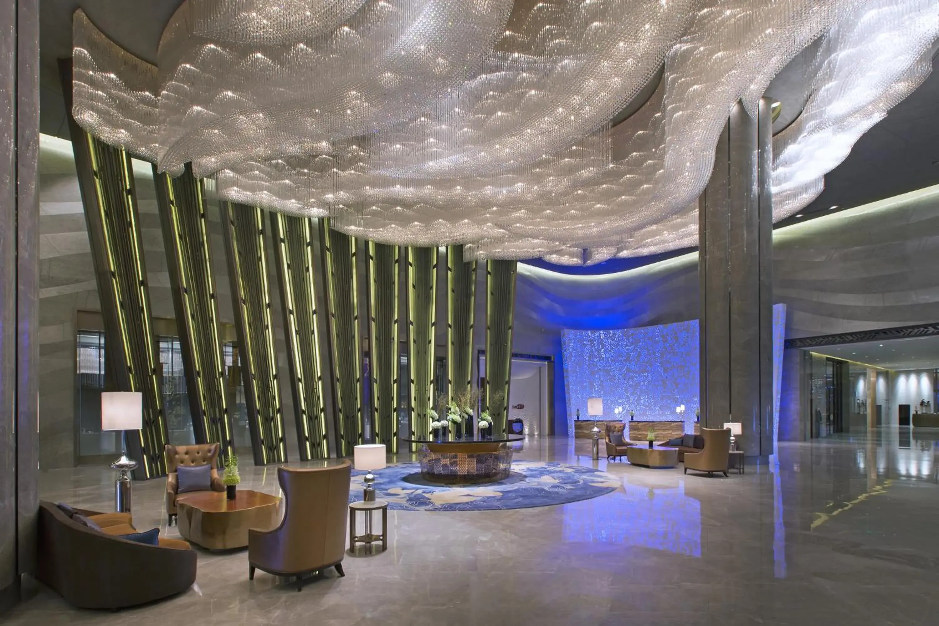 Lobby or reception in Wanda Vista Dongguan Lobby or reception in Wanda Vista Dongguan