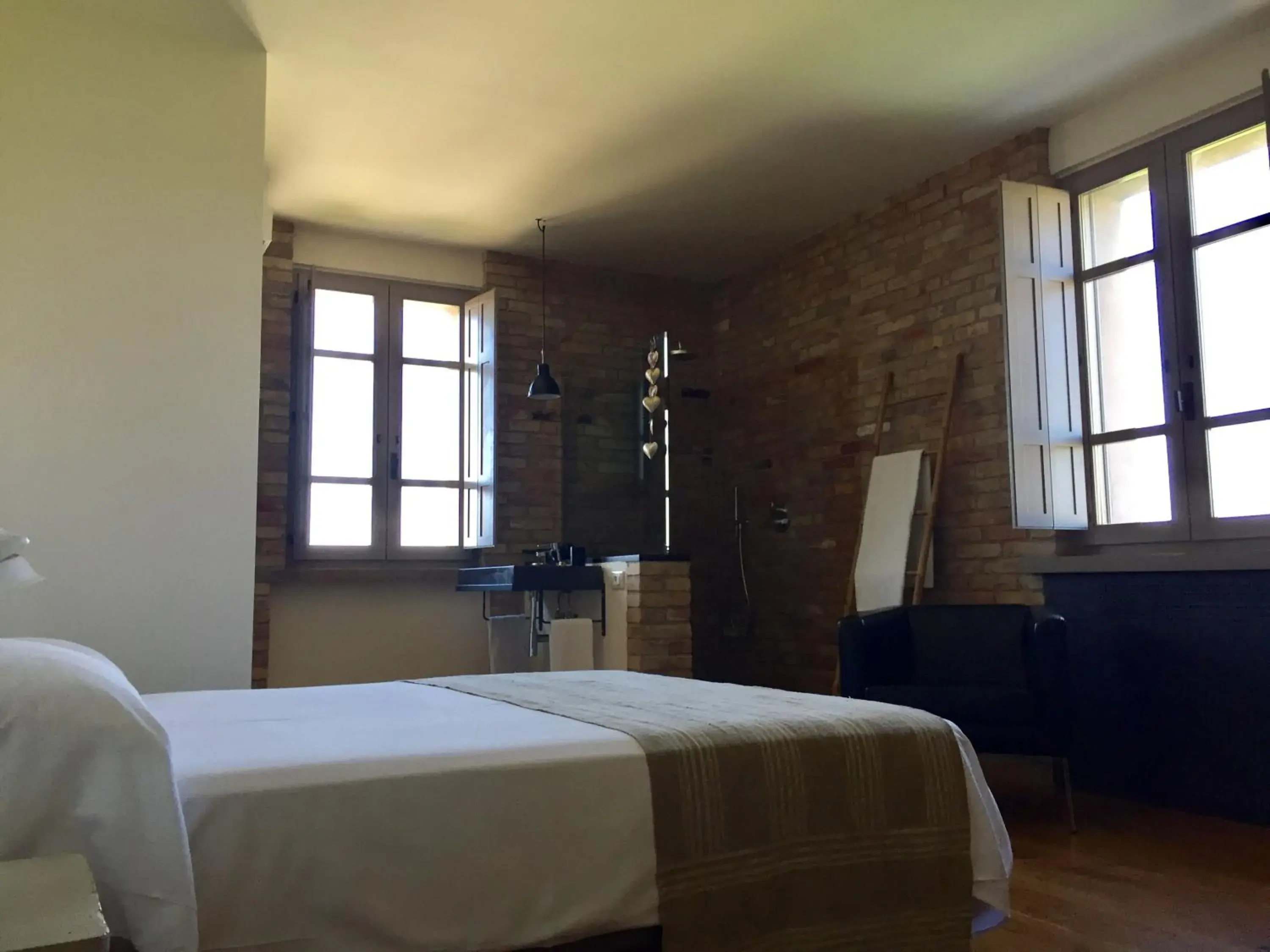 Bed in La Locanda Paradiso Bed in La Locanda Paradiso