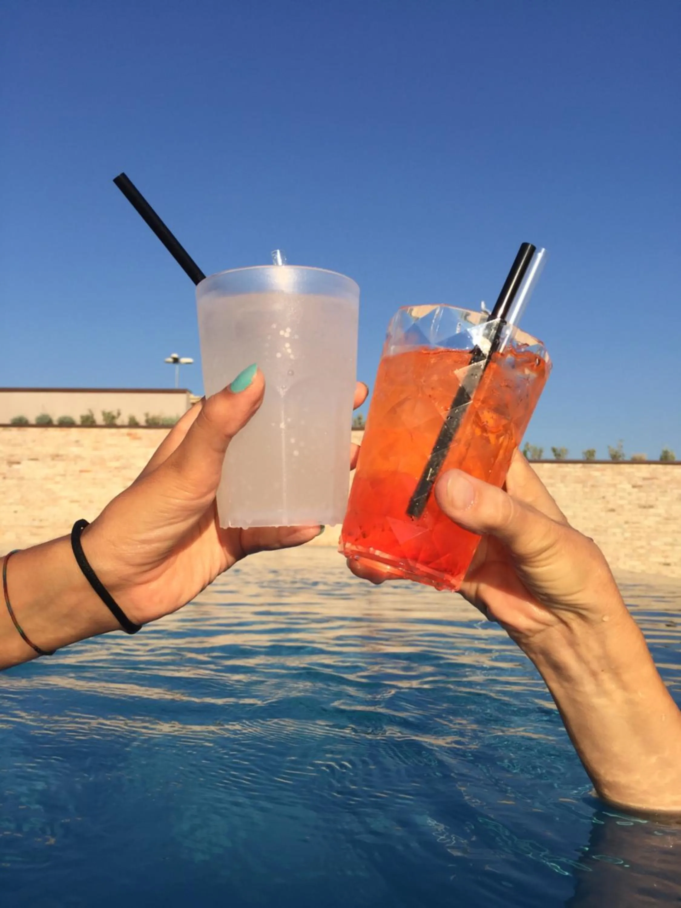 Swimming pool in La Locanda Paradiso