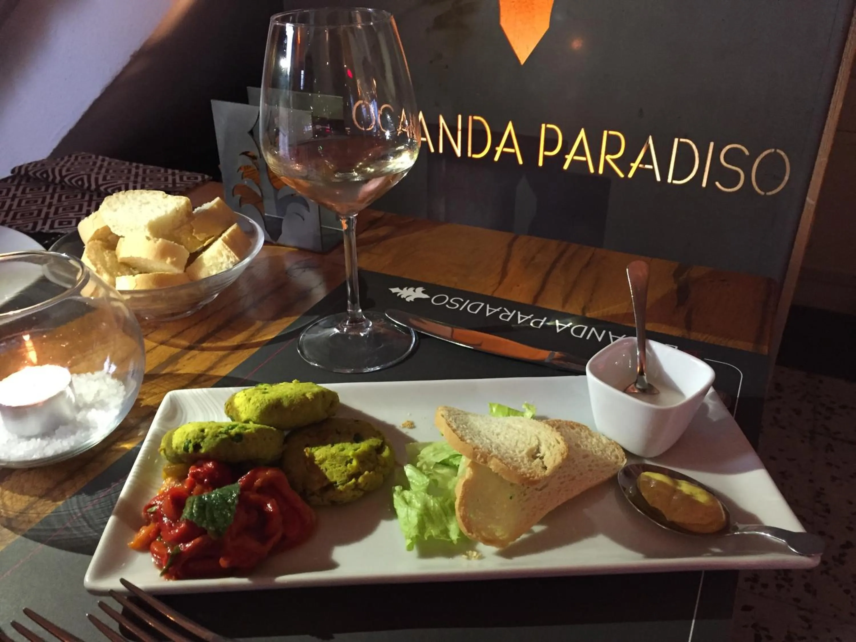 Food close-up in La Locanda Paradiso