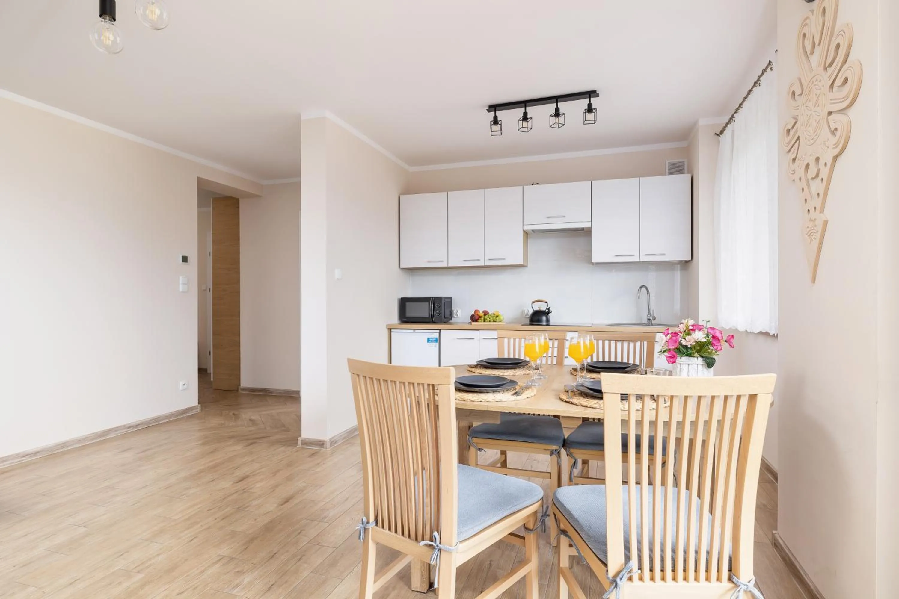 Kitchen or kitchenette in Salwatoriańska Apartments Mountain View Zakopane by Noclegi Renters