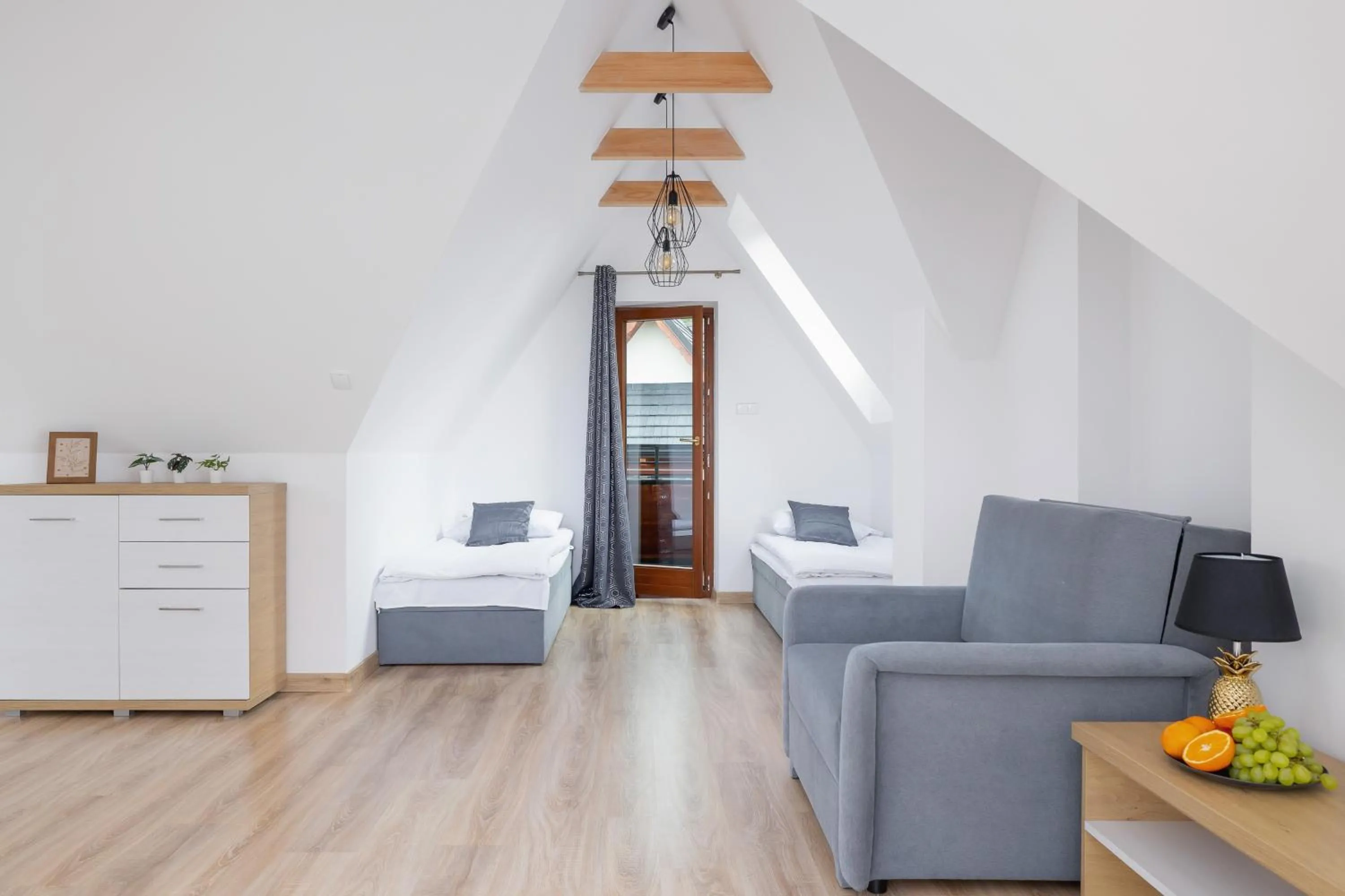 Seating area in Salwatoriańska Apartments Mountain View Zakopane by Noclegi Renters