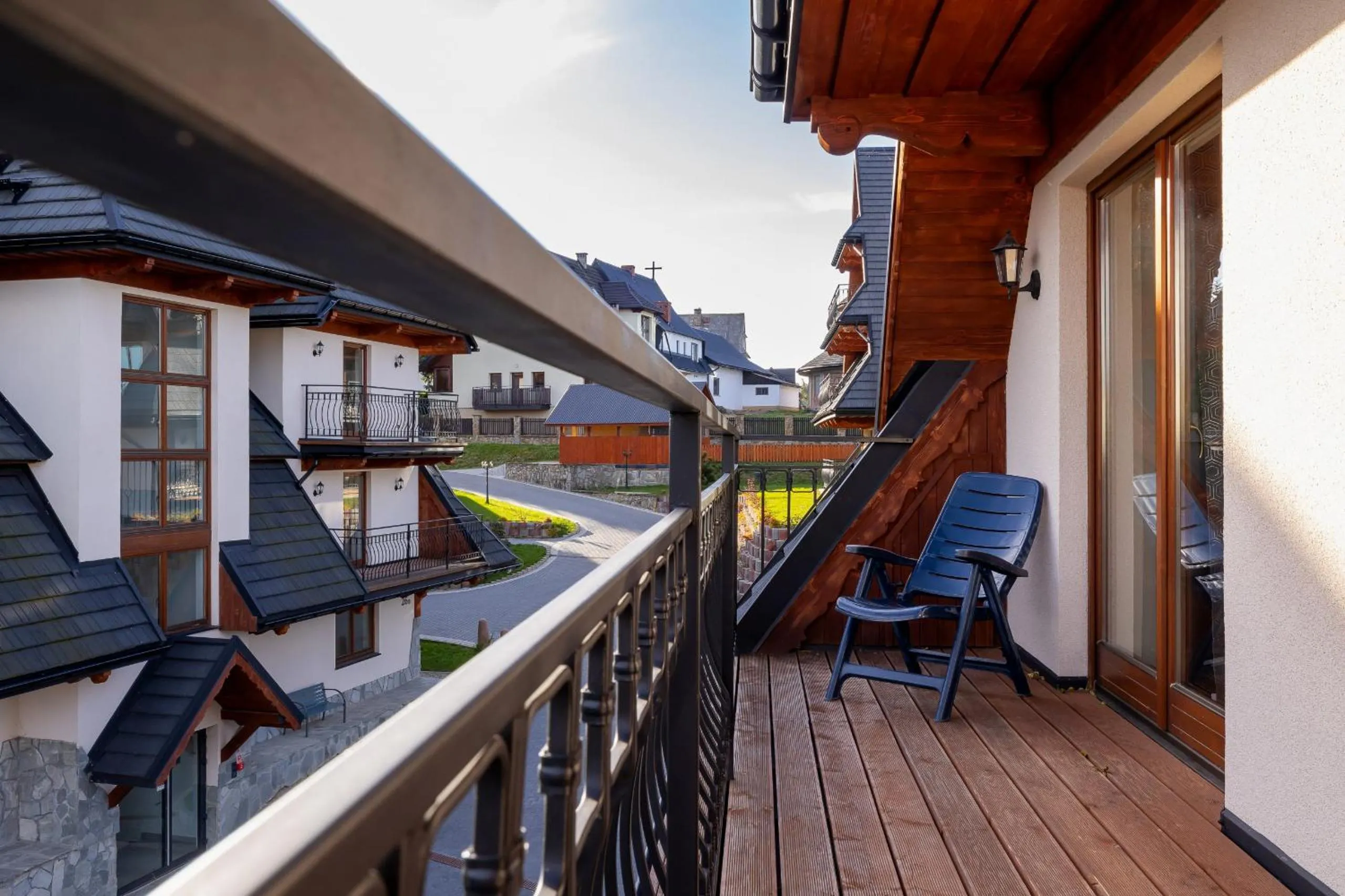 Balcony/Terrace in Salwatoriańska Apartments Mountain View Zakopane by Noclegi Renters