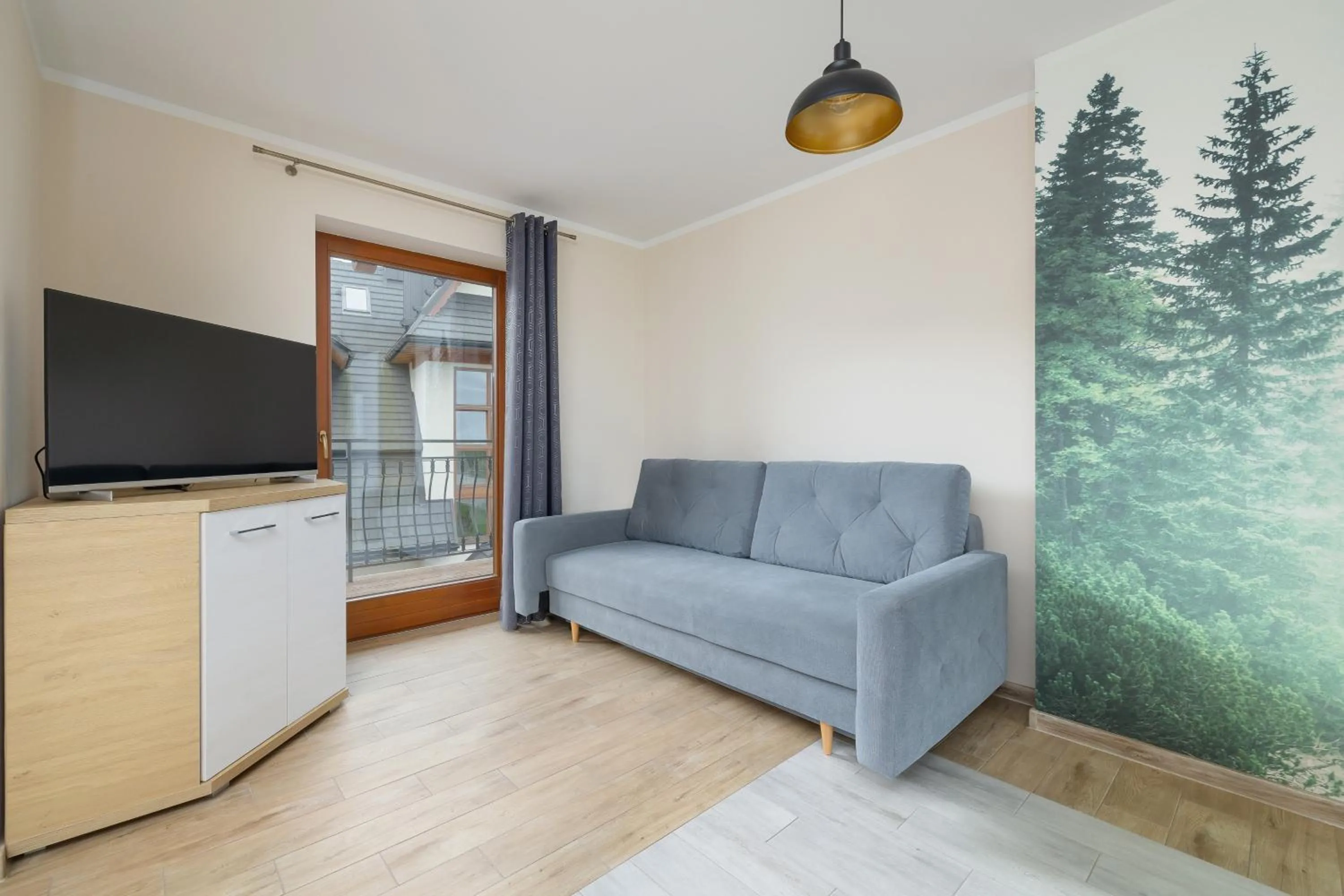 TV and multimedia in Salwatoriańska Apartments Mountain View Zakopane by Noclegi Renters