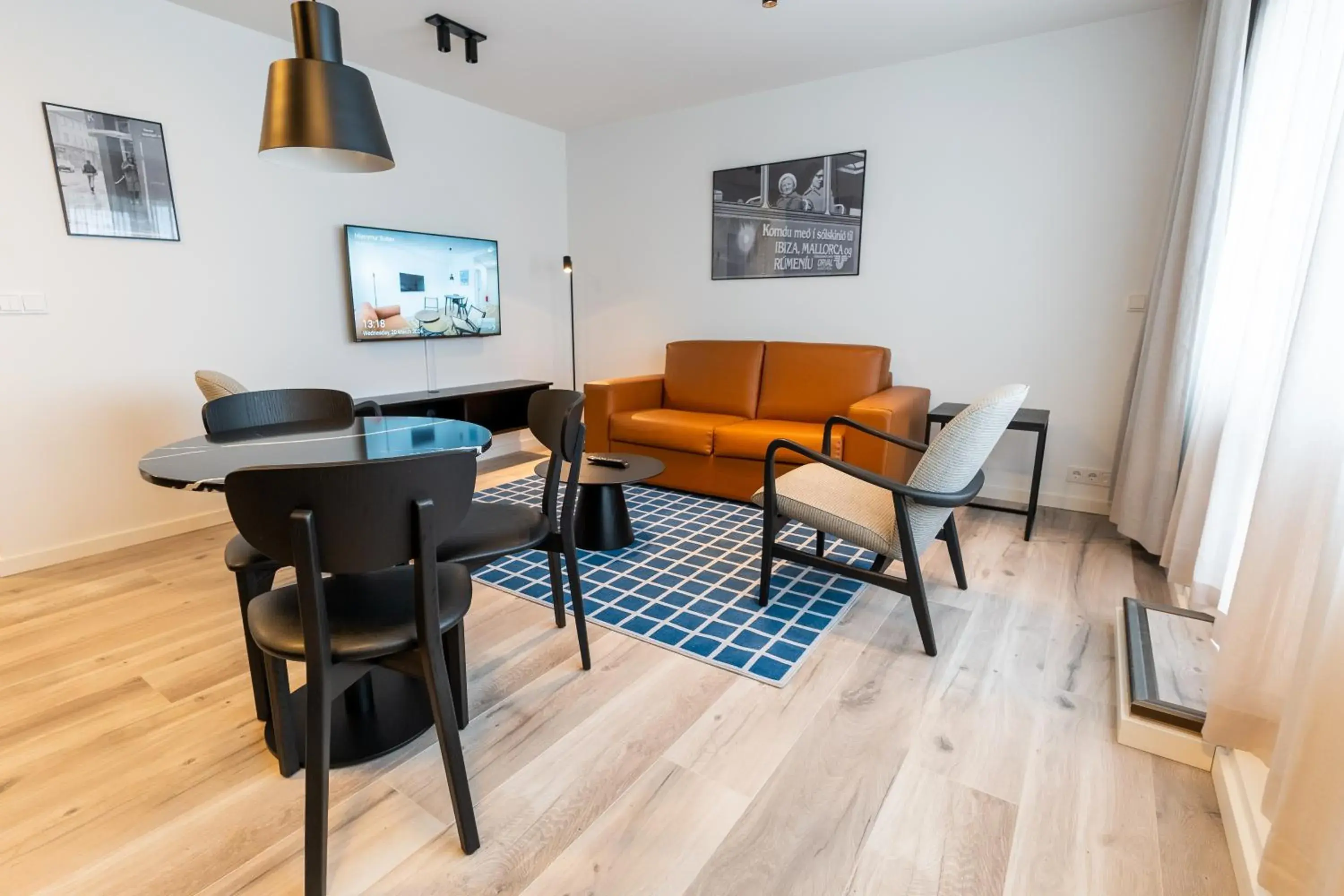 Living room in Hlemmur Suites Living room in Hlemmur Suites