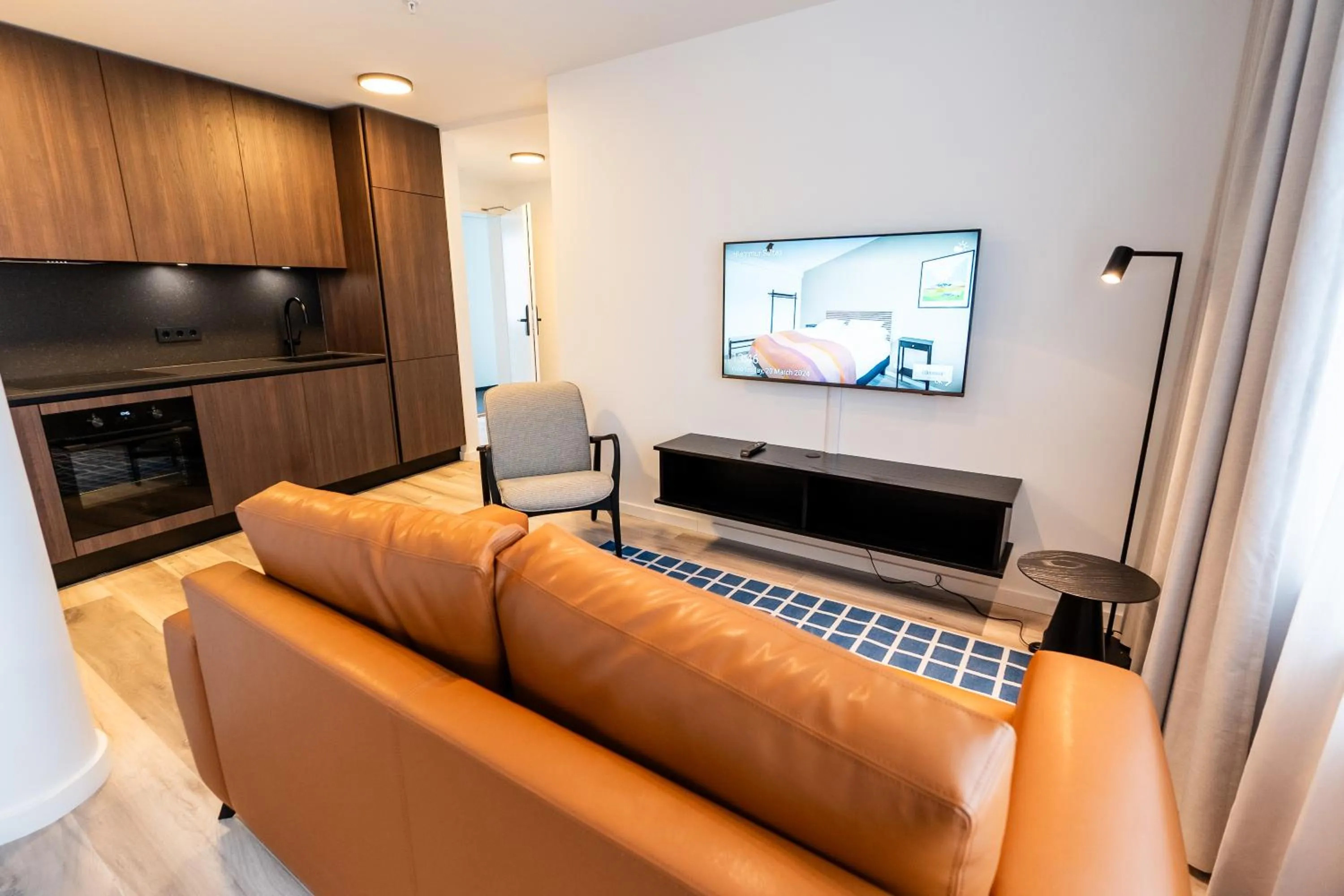 TV and multimedia in Hlemmur Suites