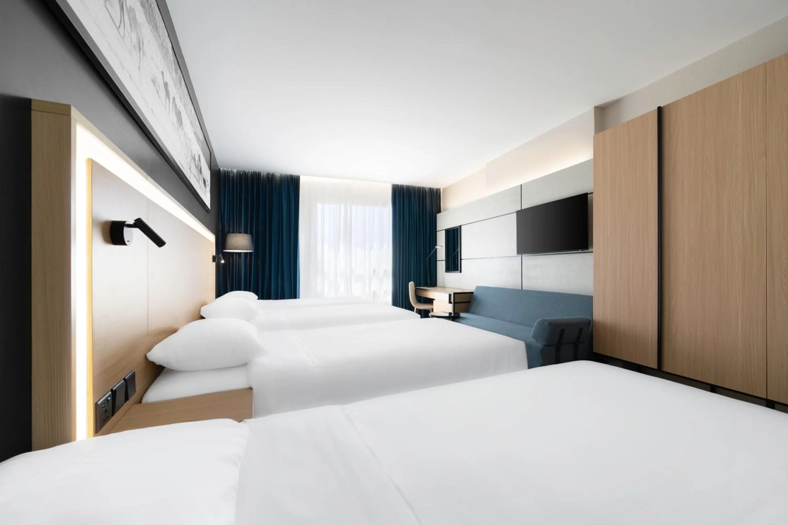 Bed in Park Inn by Radisson Makkah Thakher Algharbi