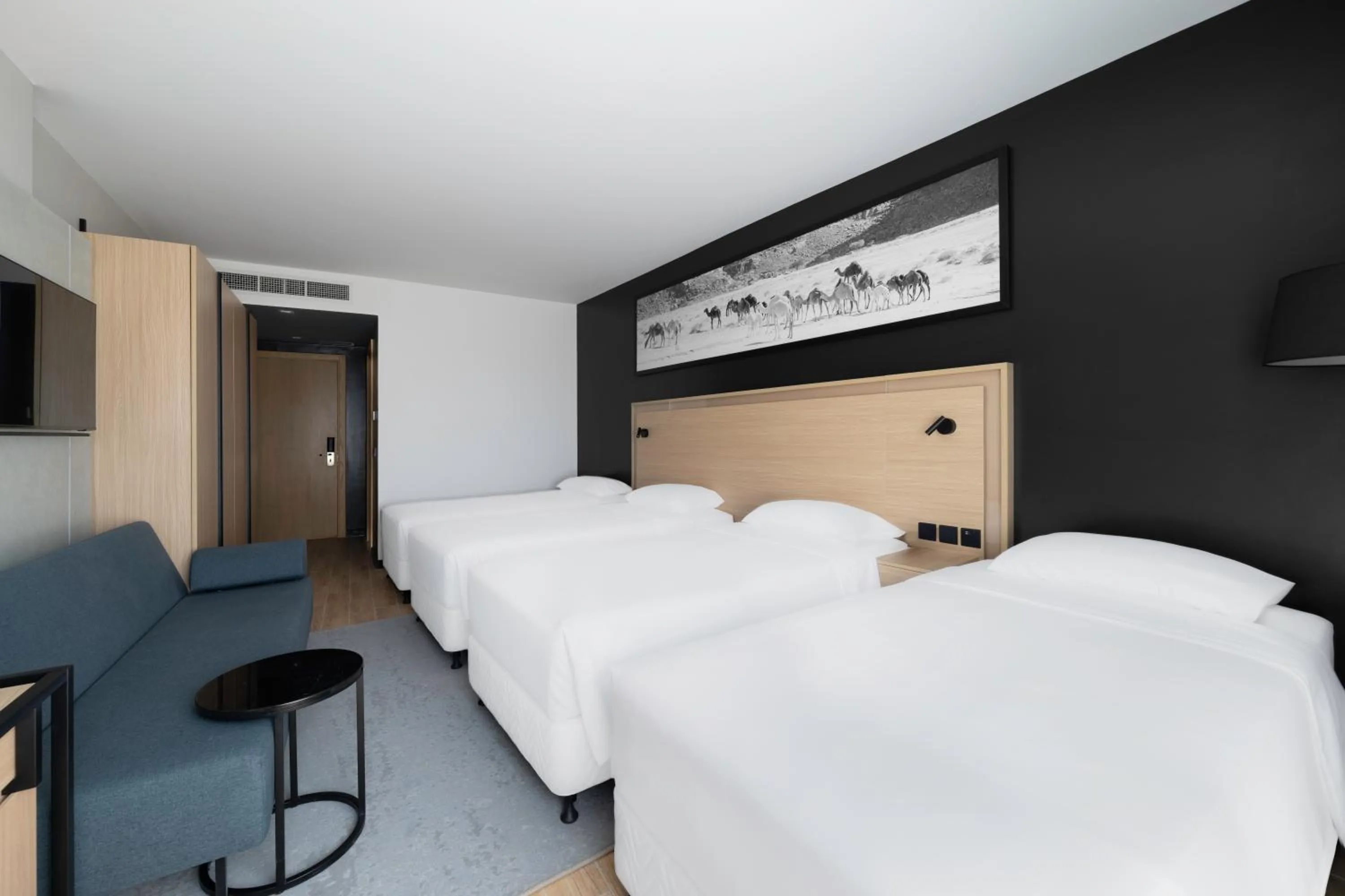 Bed in Park Inn by Radisson Makkah Thakher Algharbi