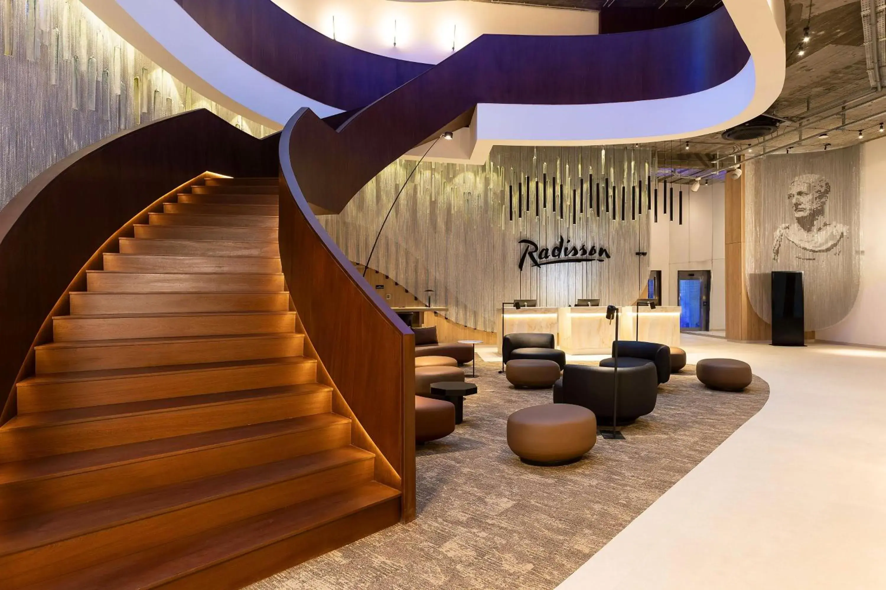 Lobby or reception in Radisson Hotel Tunis, City Center Lobby or reception in Radisson Hotel Tunis, City Center