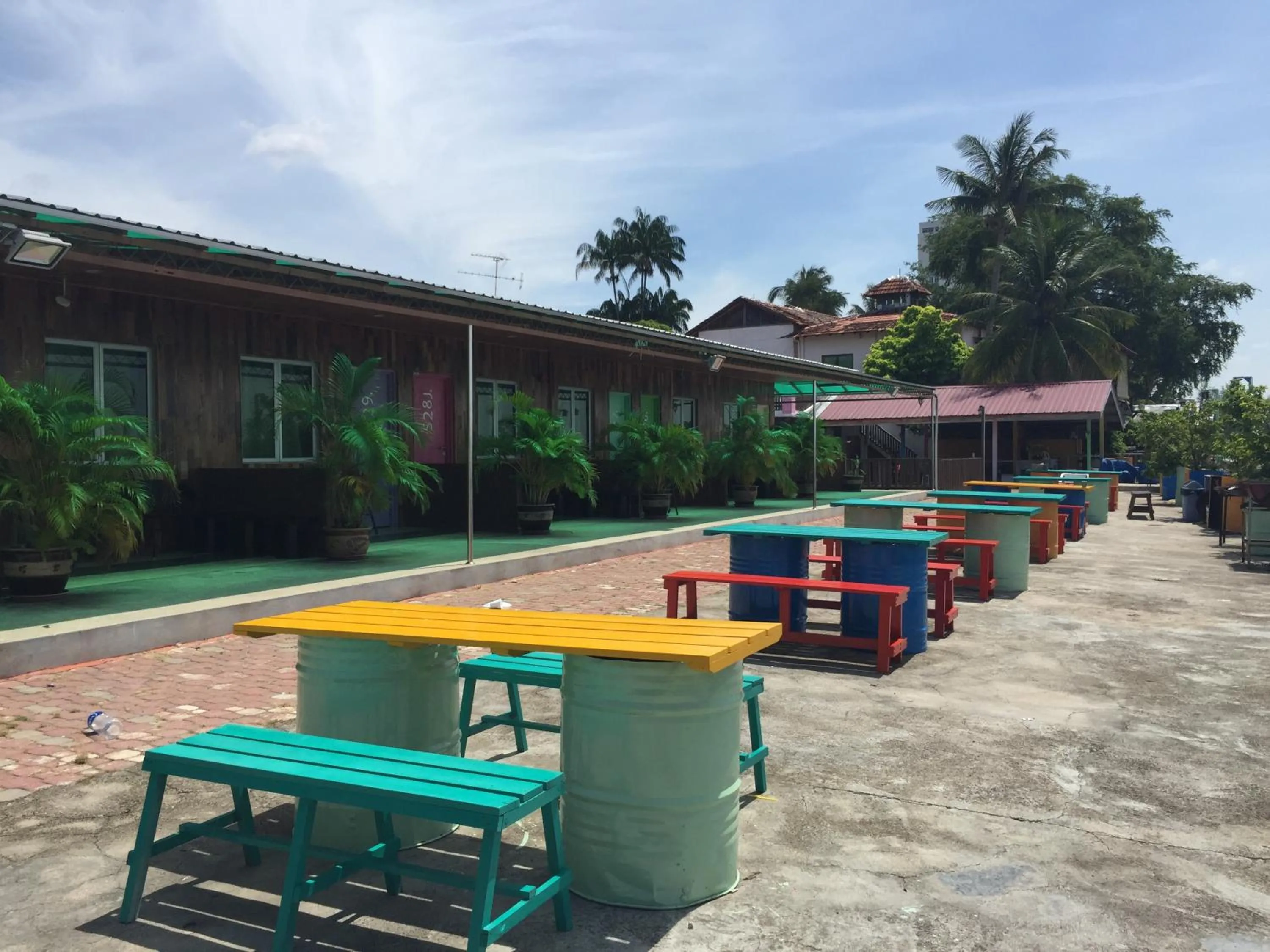 BBQ facilities in Mabohai Resort Klebang