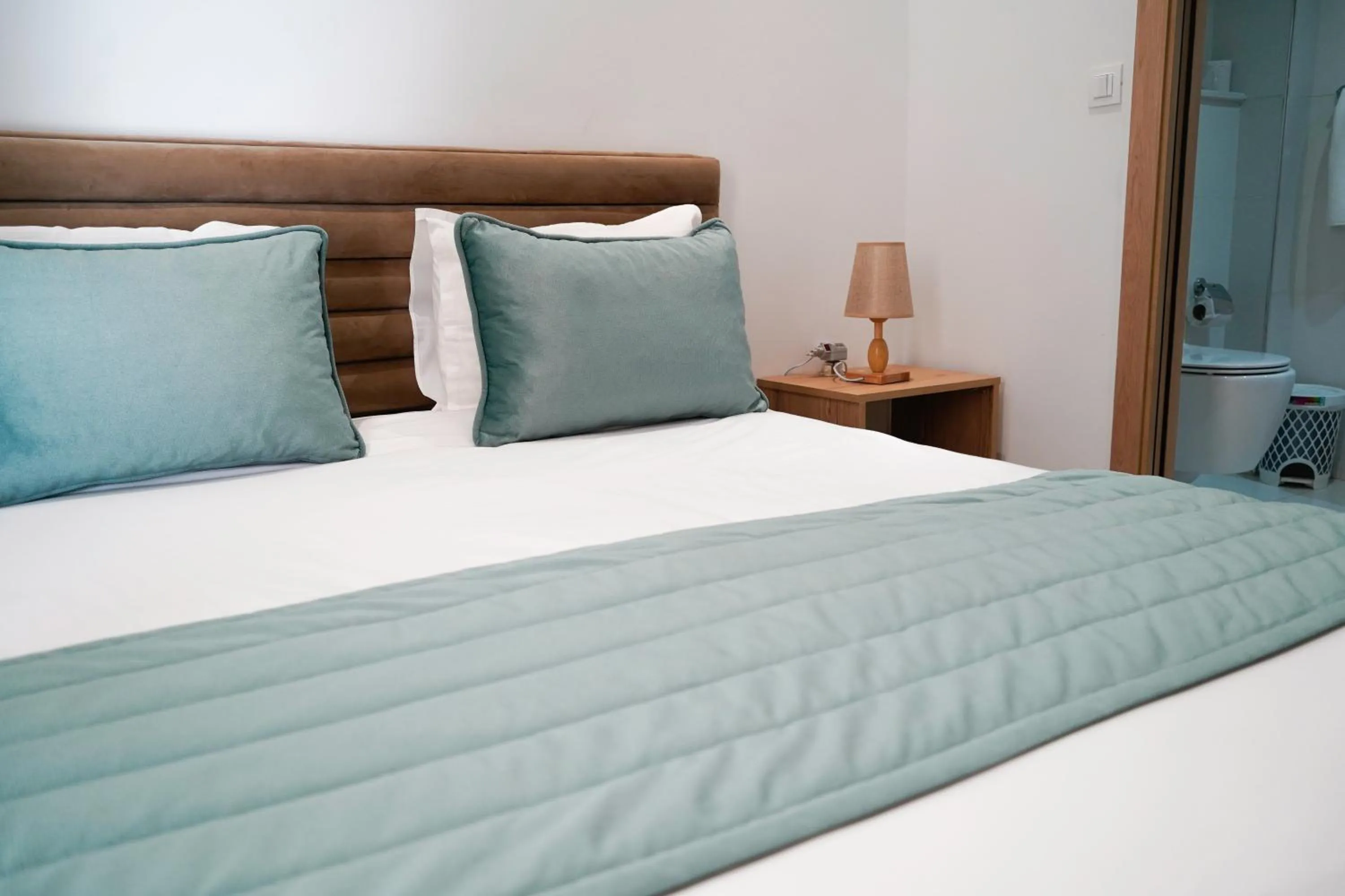 Bed in Hôtel Suisse Tunis