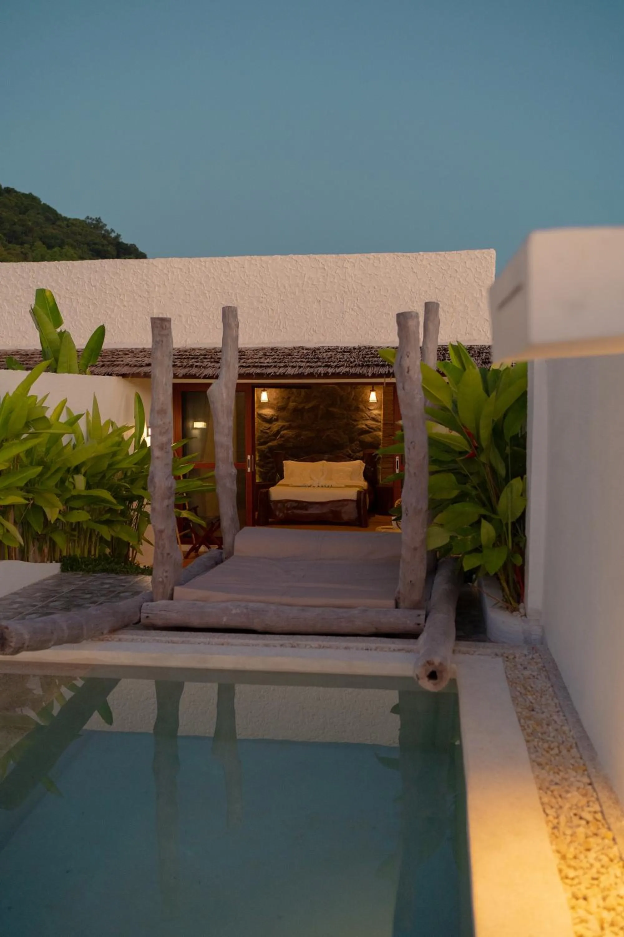 Pool view in El Nido Bayview Resort