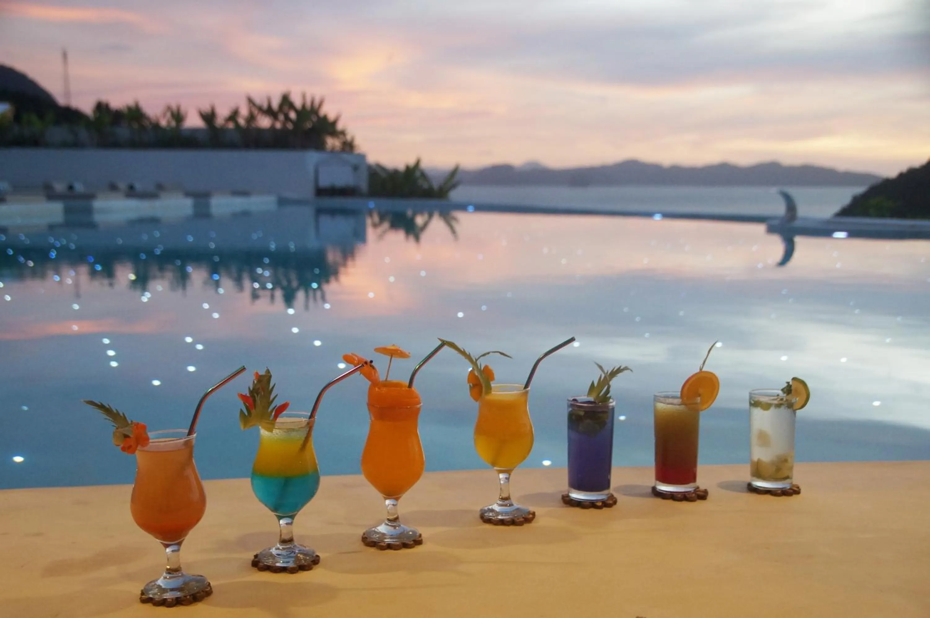Pool view in El Nido Bayview Resort