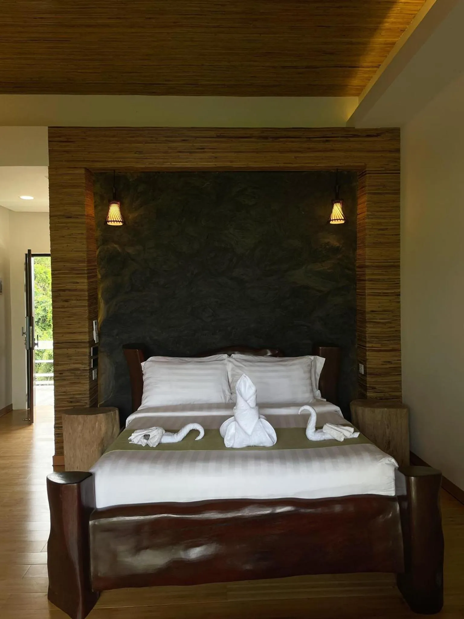 Bed in El Nido Bayview Resort