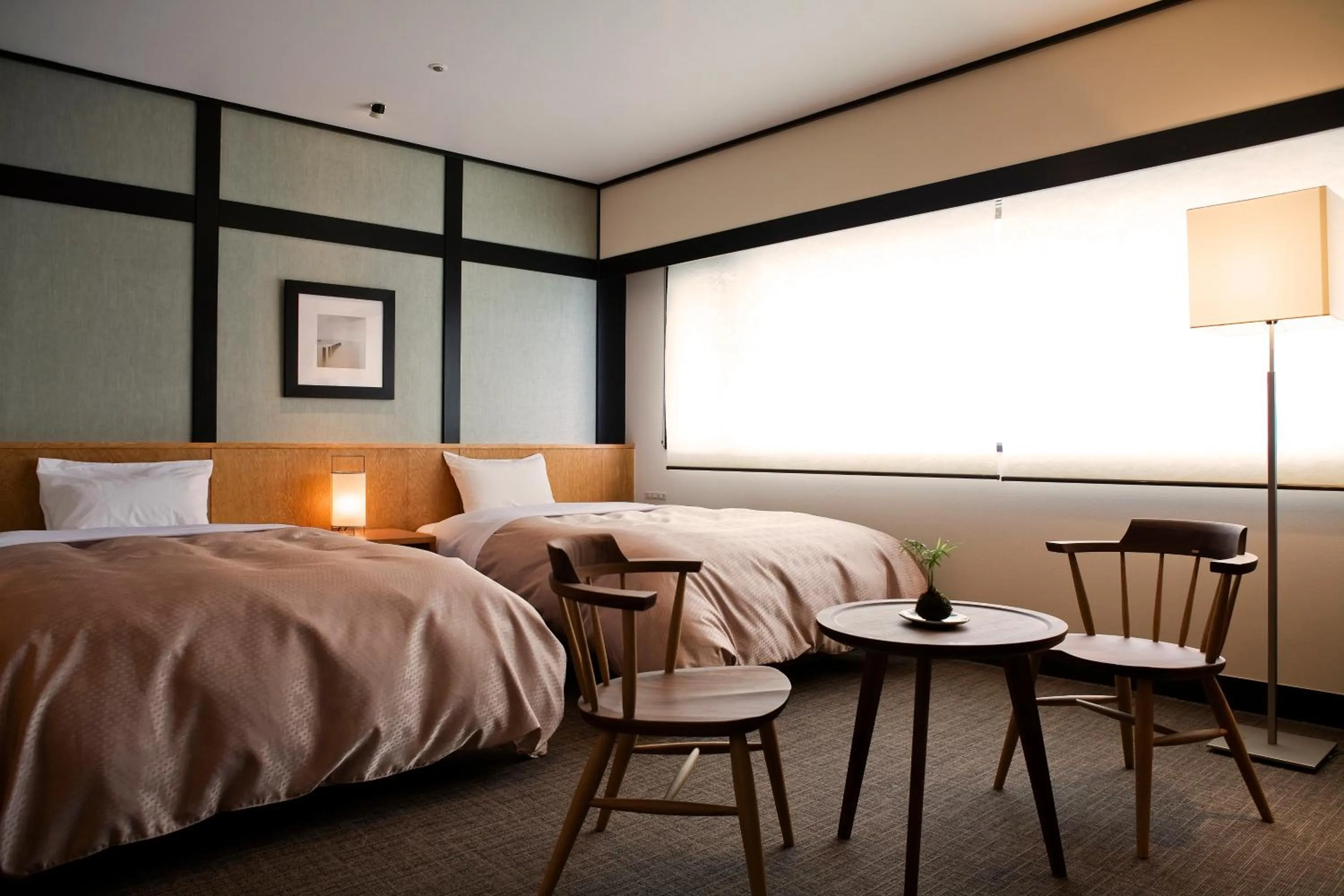 Photo of the whole room, Bed in Awaji International Hotel The Sunplaza
