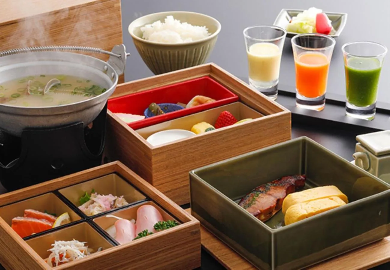 Breakfast in Awaji International Hotel The Sunplaza