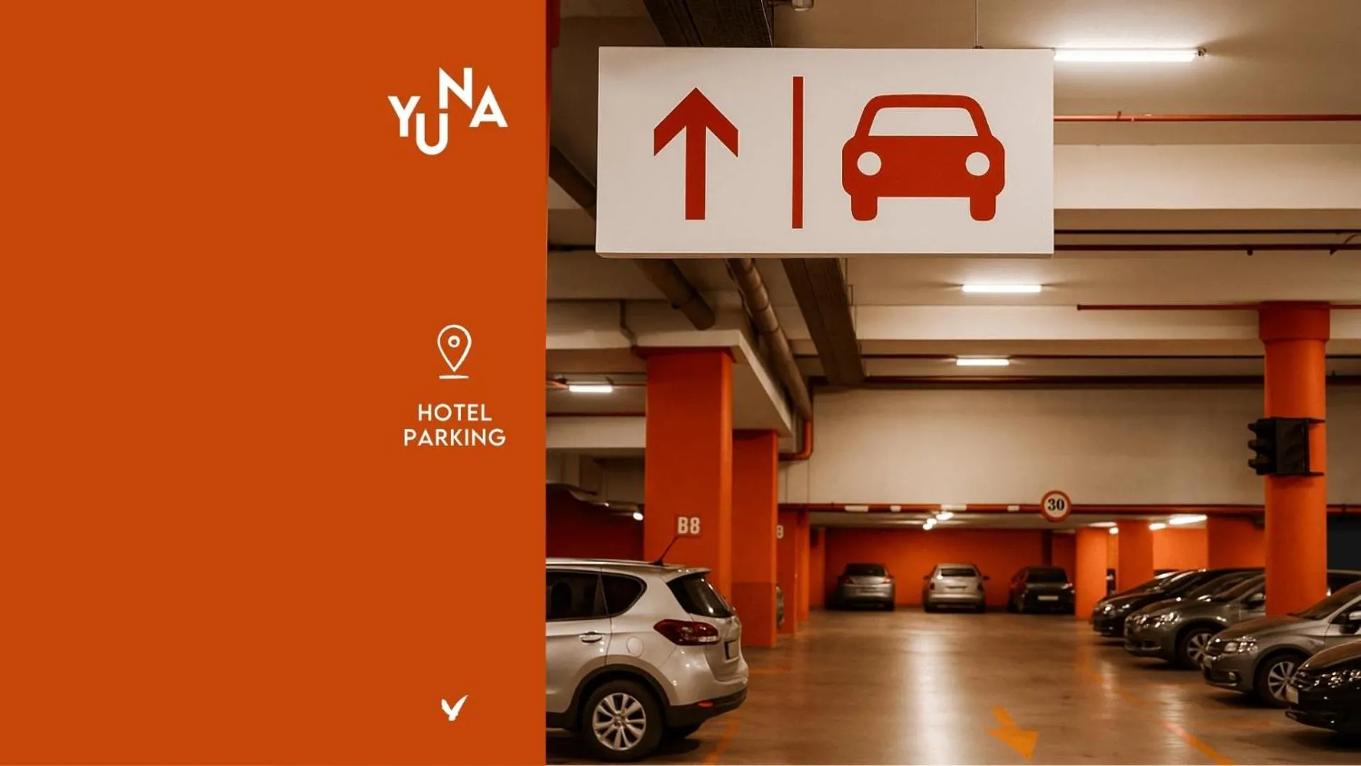 Parking in Yuna Montmartre - ApartHotel