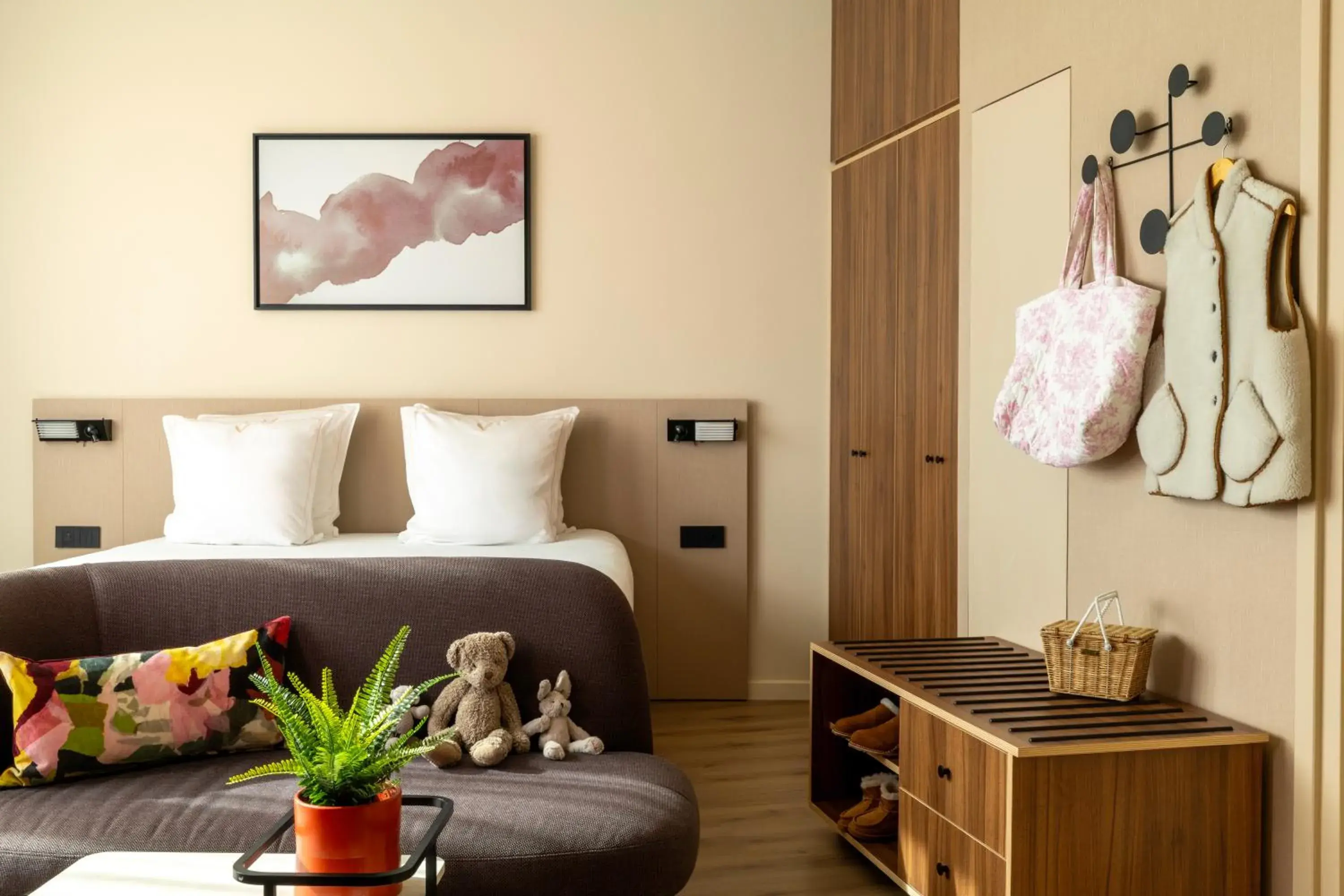 Bed in Yuna Montmartre - ApartHotel Bed in Yuna Montmartre - ApartHotel