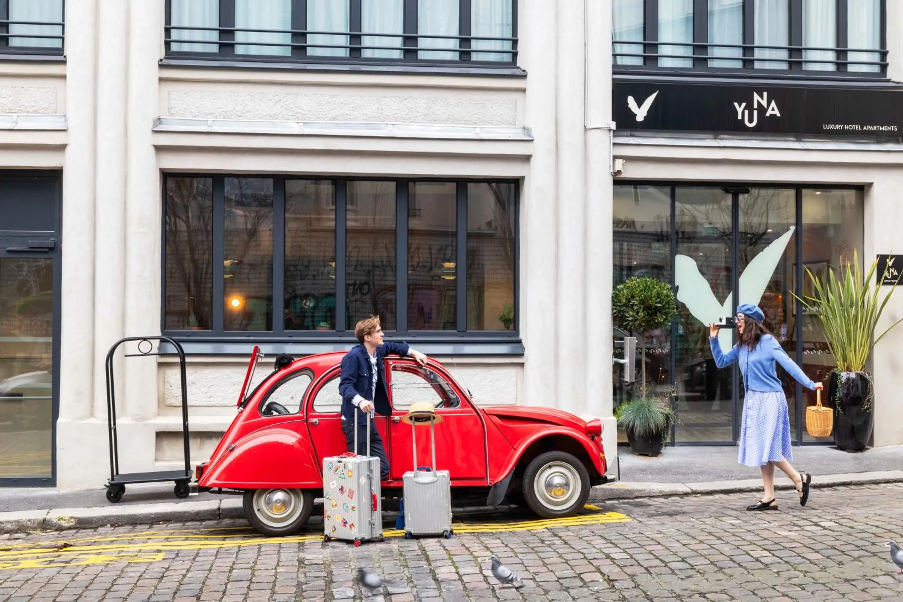 Facade/entrance in Yuna Montmartre - ApartHotel Facade/entrance in Yuna Montmartre - ApartHotel