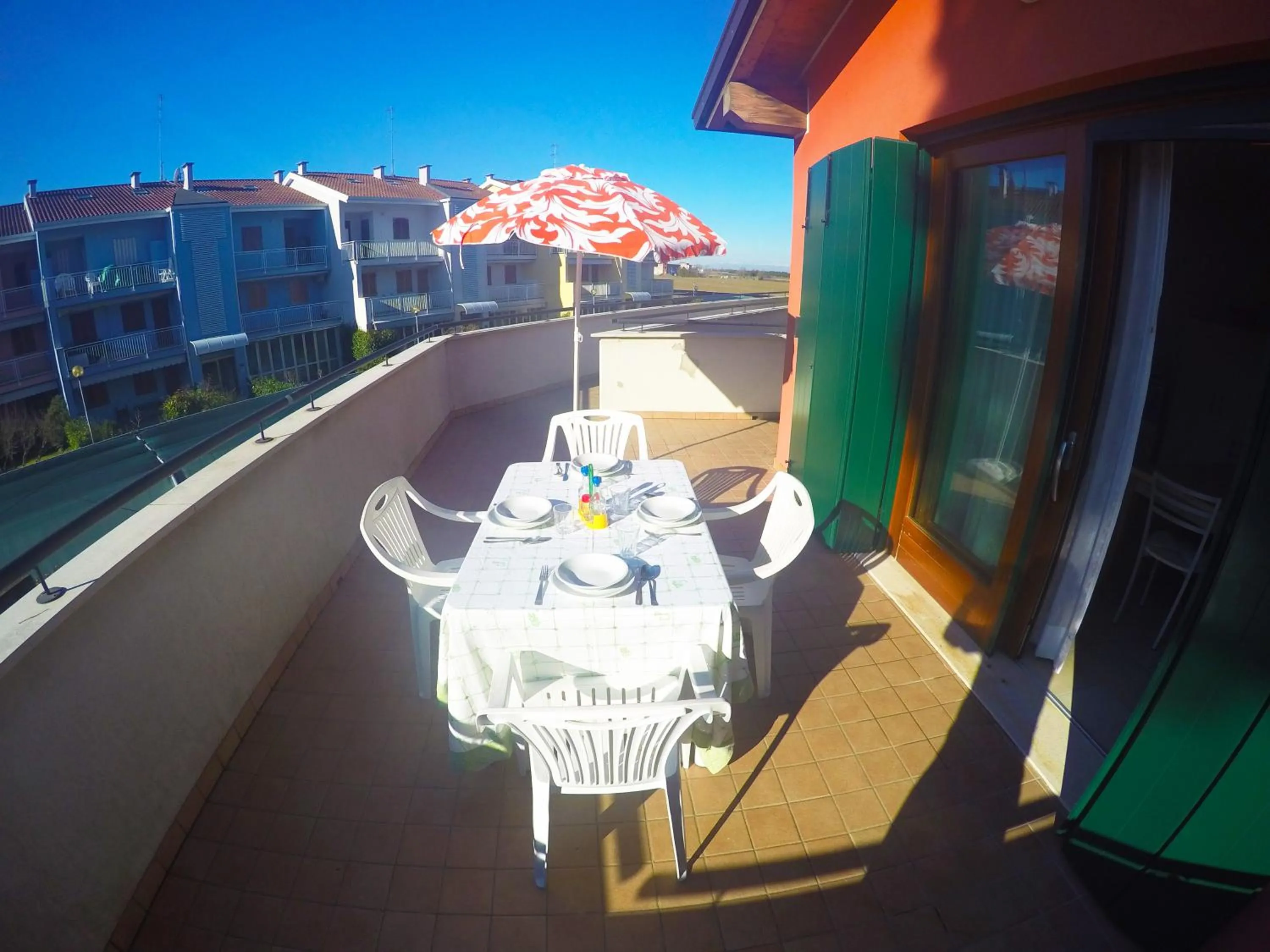 Patio in Residence Le Piramidi - Agenzia Cocal