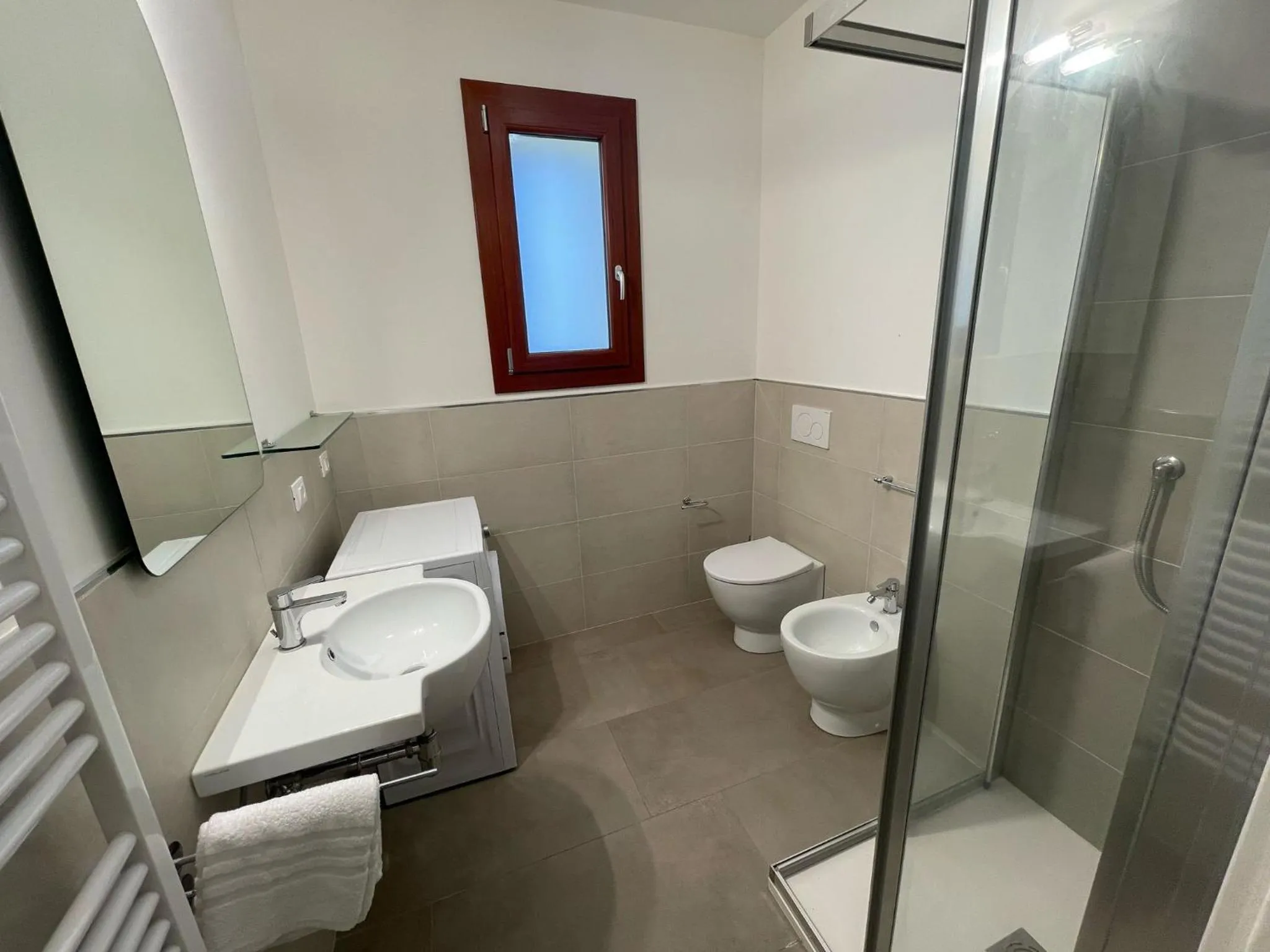 Shower in Residence Le Piramidi - Agenzia Cocal