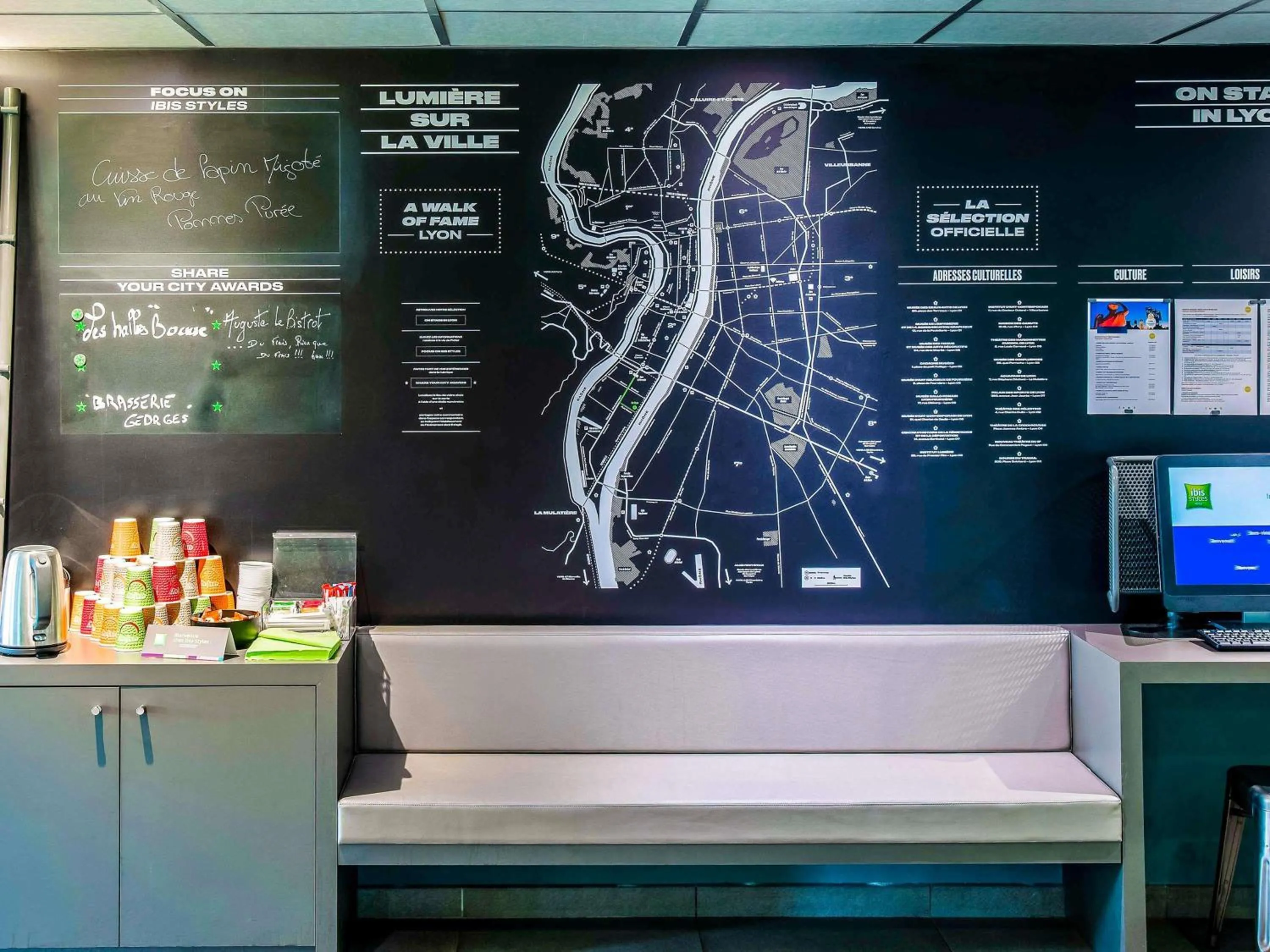 Property building in ibis Styles Lyon Centre Confluence