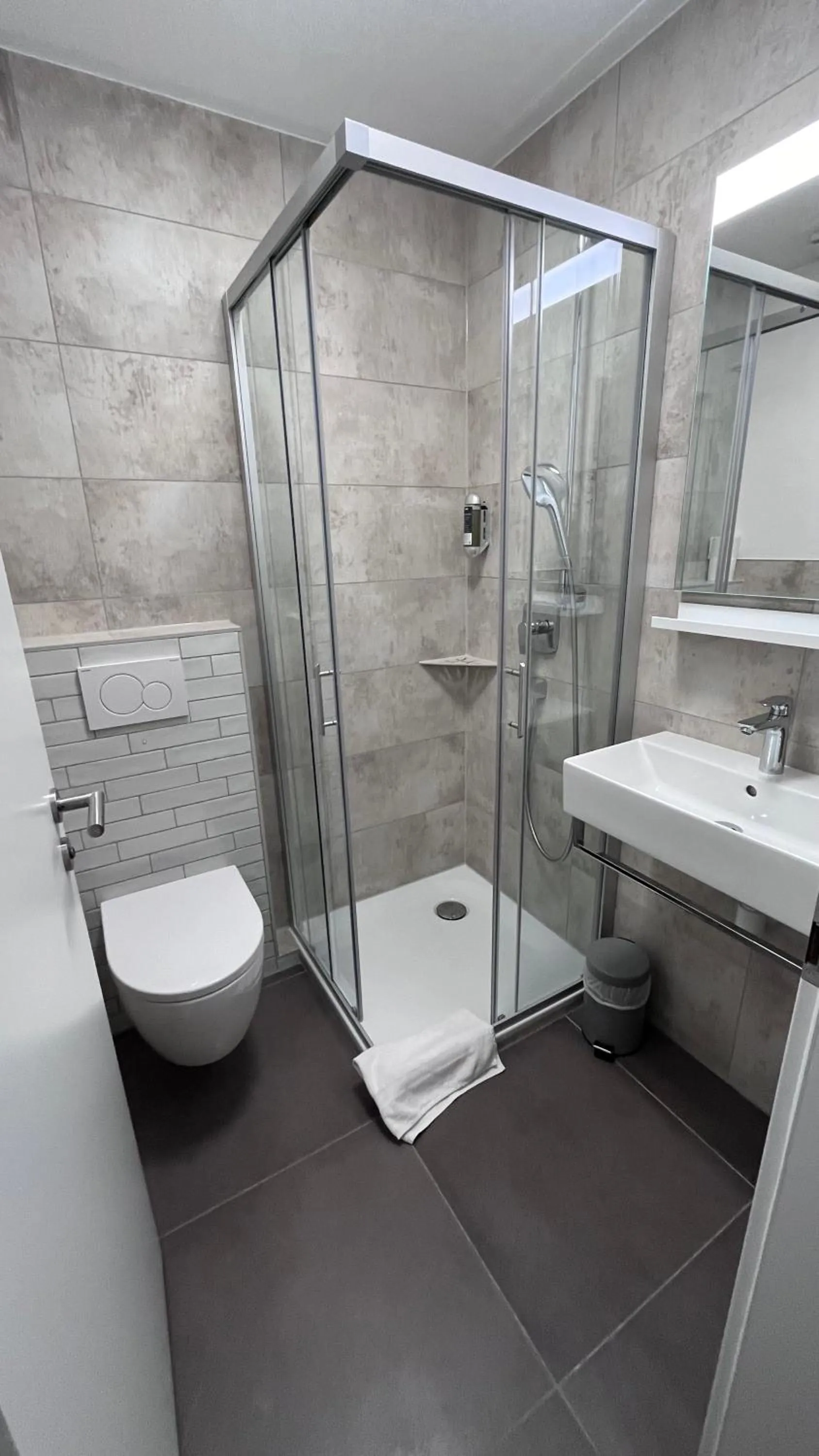 Bathroom in Gasthof Eyachperle