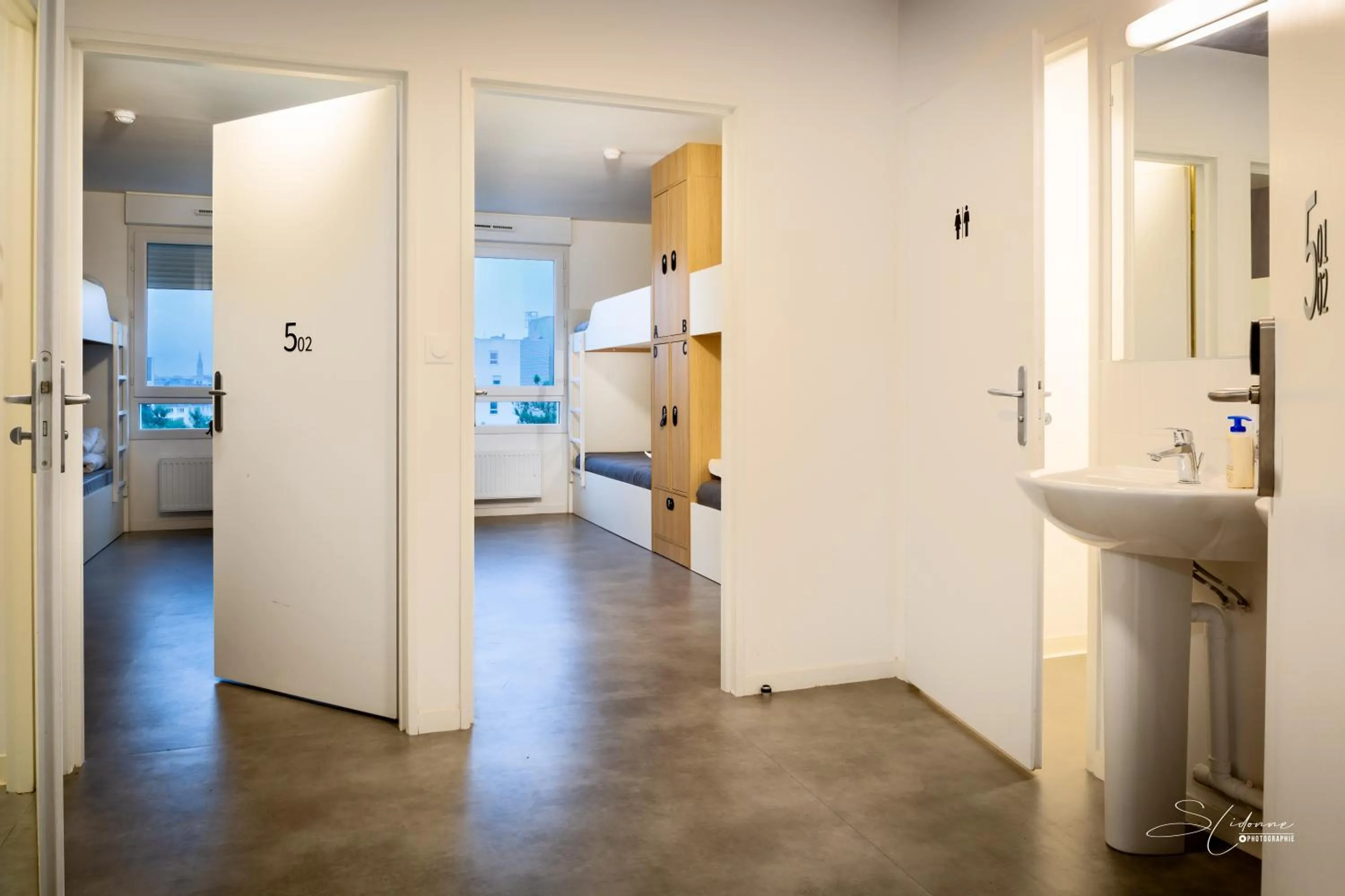 Bed in 4-Bed Female Dormitory Room in Le Spot CIS Nantes