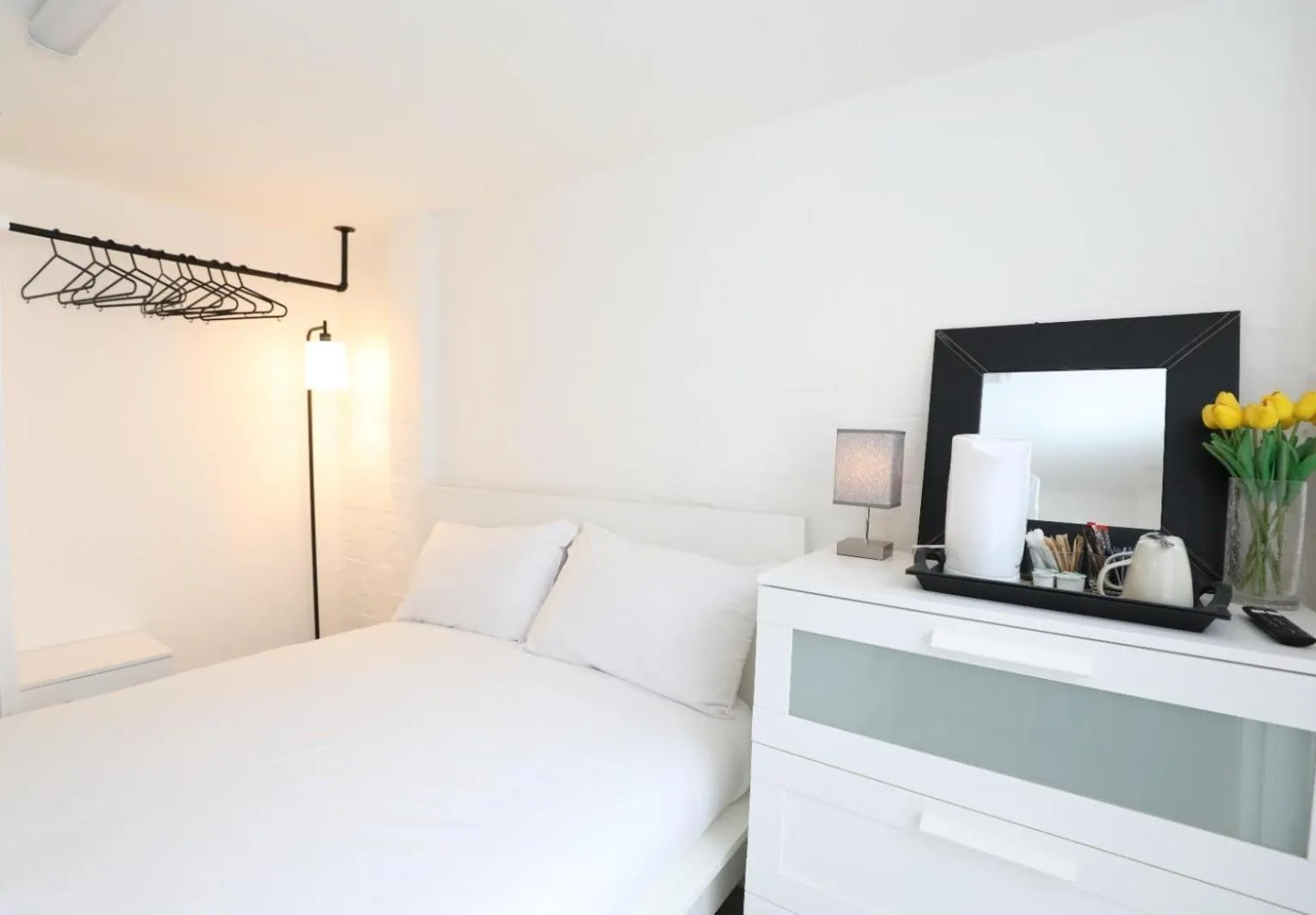 Bed in Anchor Guest House