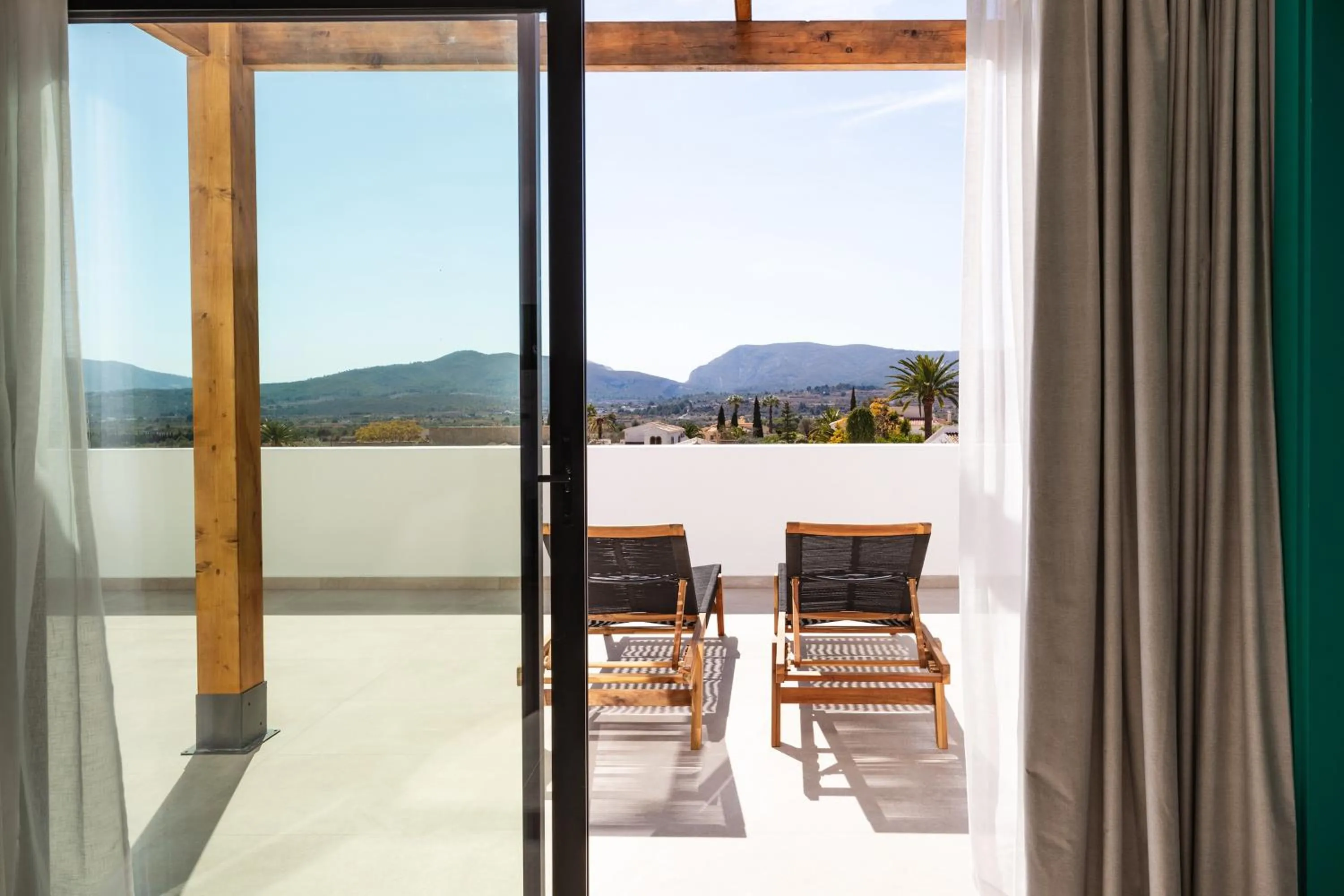 Balcony/Terrace in Hotel Boutique Mi Almazara