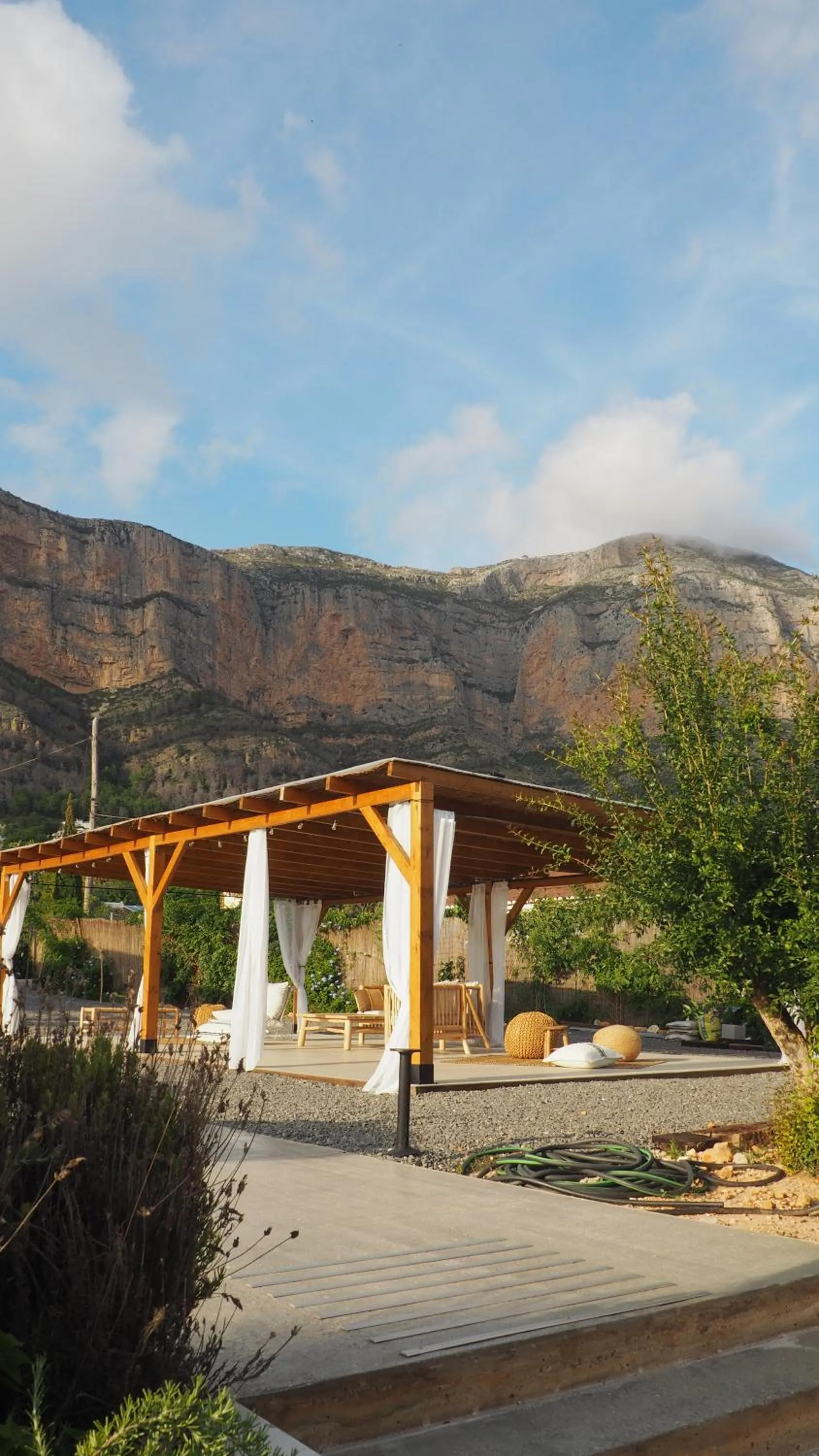 Garden in Hotel Boutique Mi Almazara