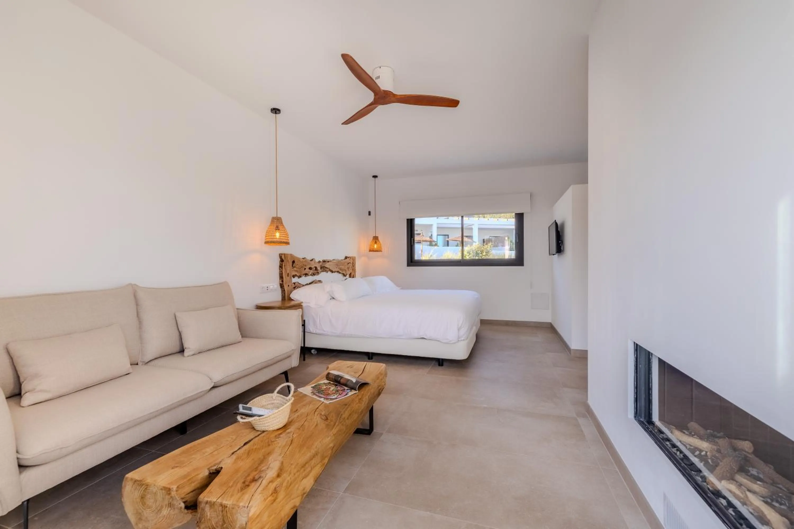 Garden in Hotel Boutique Mi Almazara