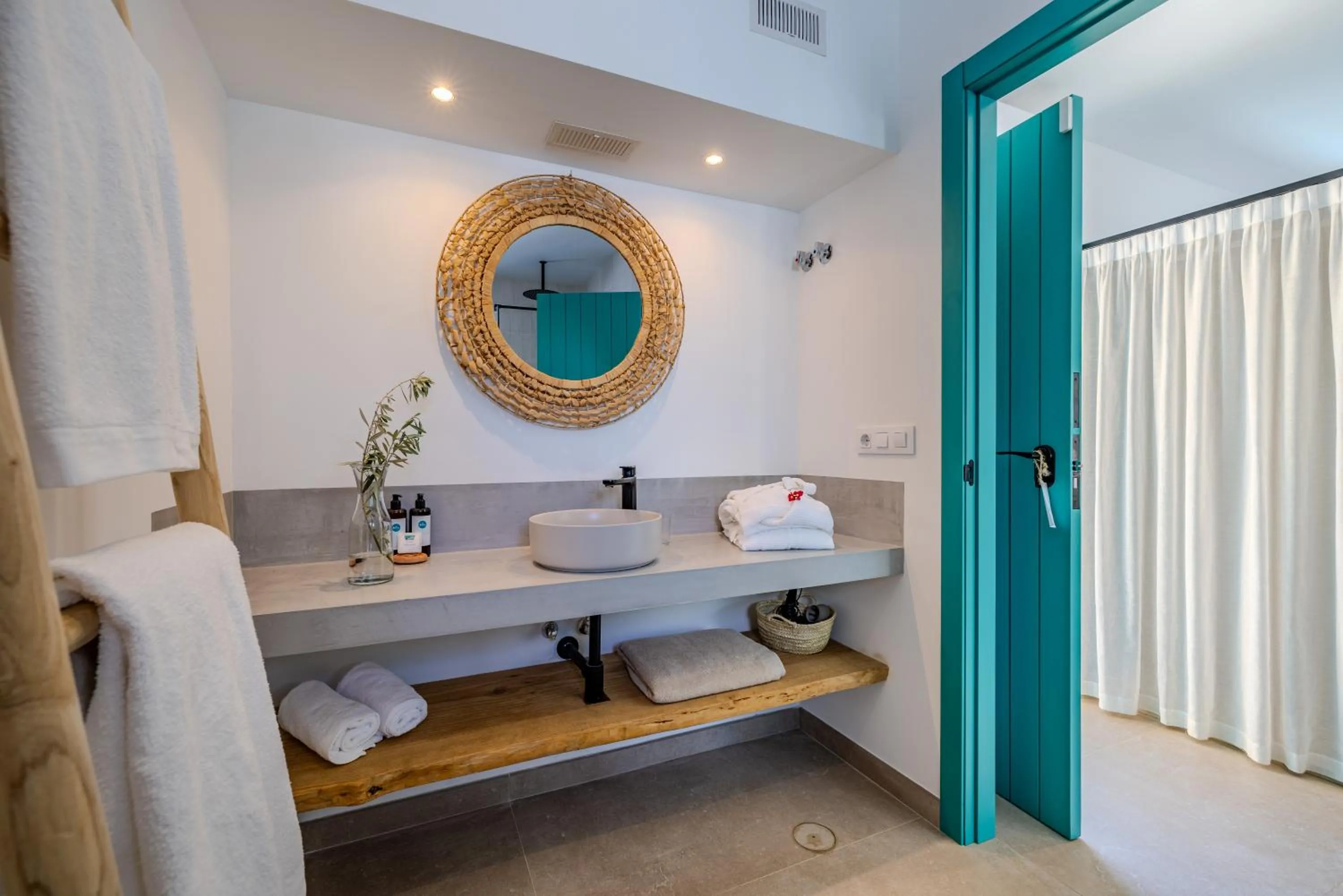 Shower in Hotel Boutique Mi Almazara