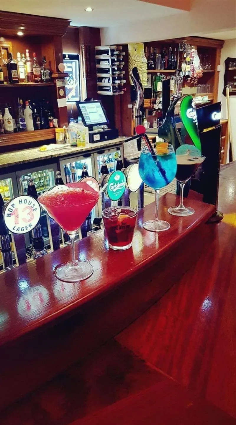 Alcoholic drinks in Balreask Bar, Restaurant & Guest Accommodation