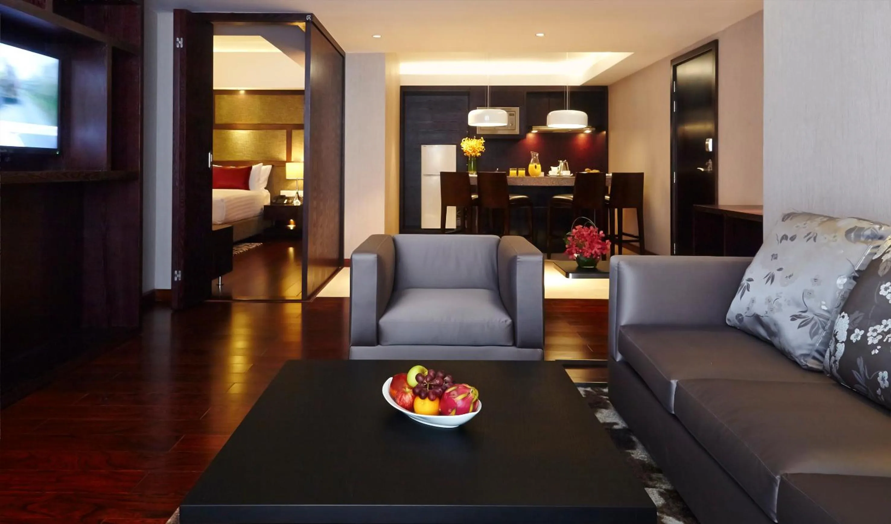 Living room in Amari Dhaka