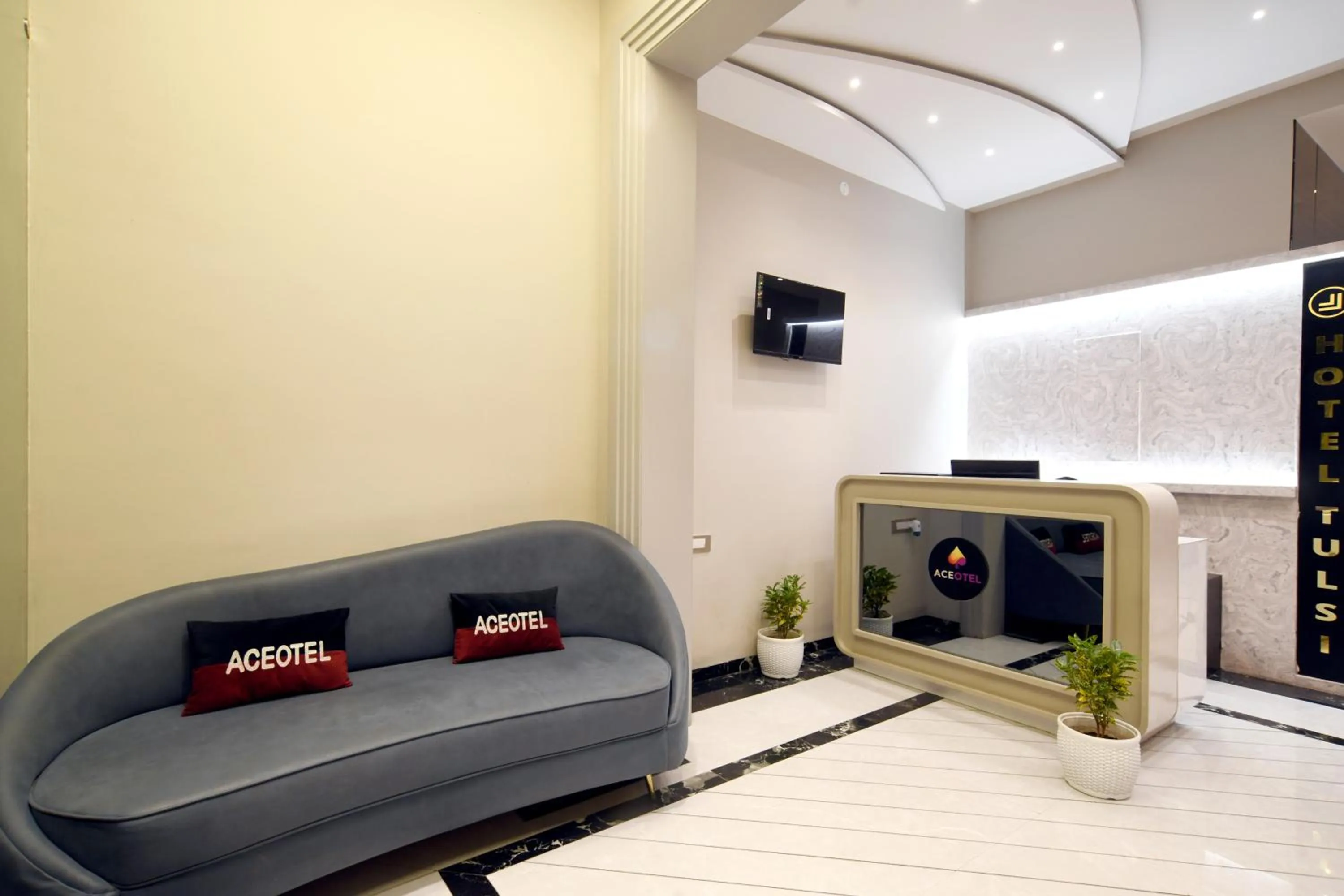 Photo of the whole room in Aceotel Select Tulsi Vijay Nagar- A Luxury Boutique Hotel